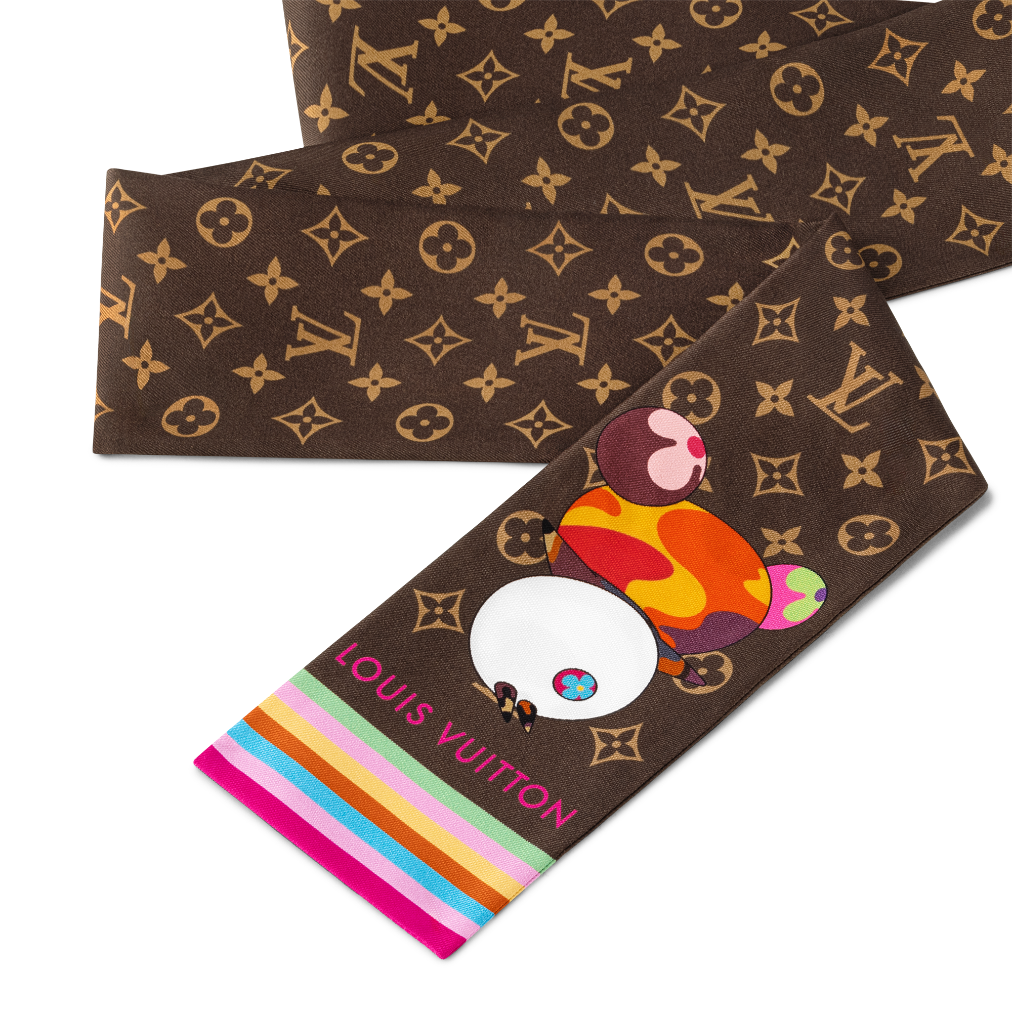 LV x TM Superflat Character 長絲巾 . in 女士