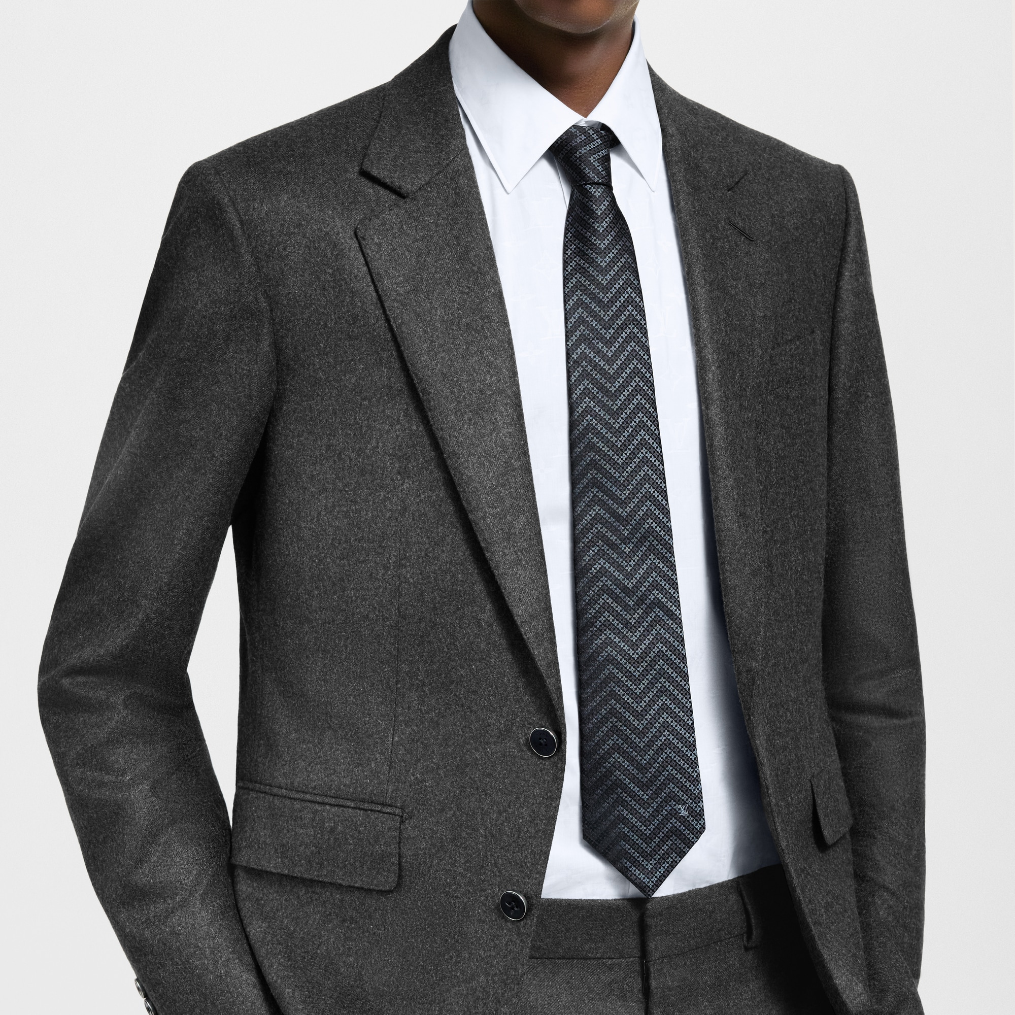 LV Zigzag Tie . in Men