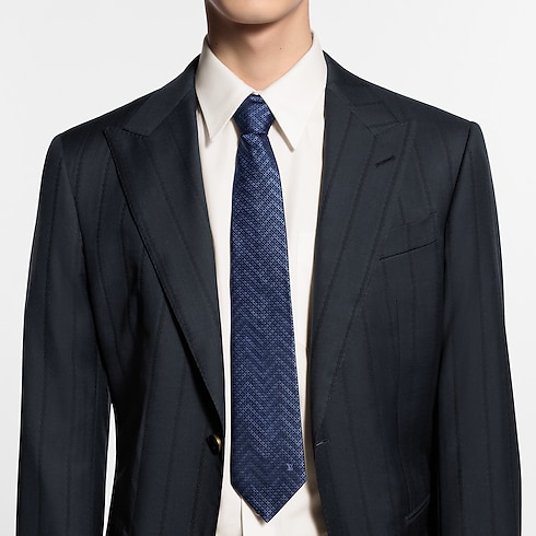 LV Zigzag Tie . in Men's Accessories Ties and Pocket Squares collections by Louis Vuitton (Product zoom)
