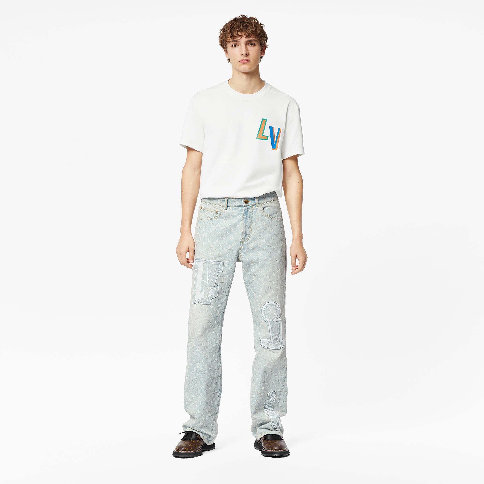 LVxNBA Flared Denim Pants - Ready to 