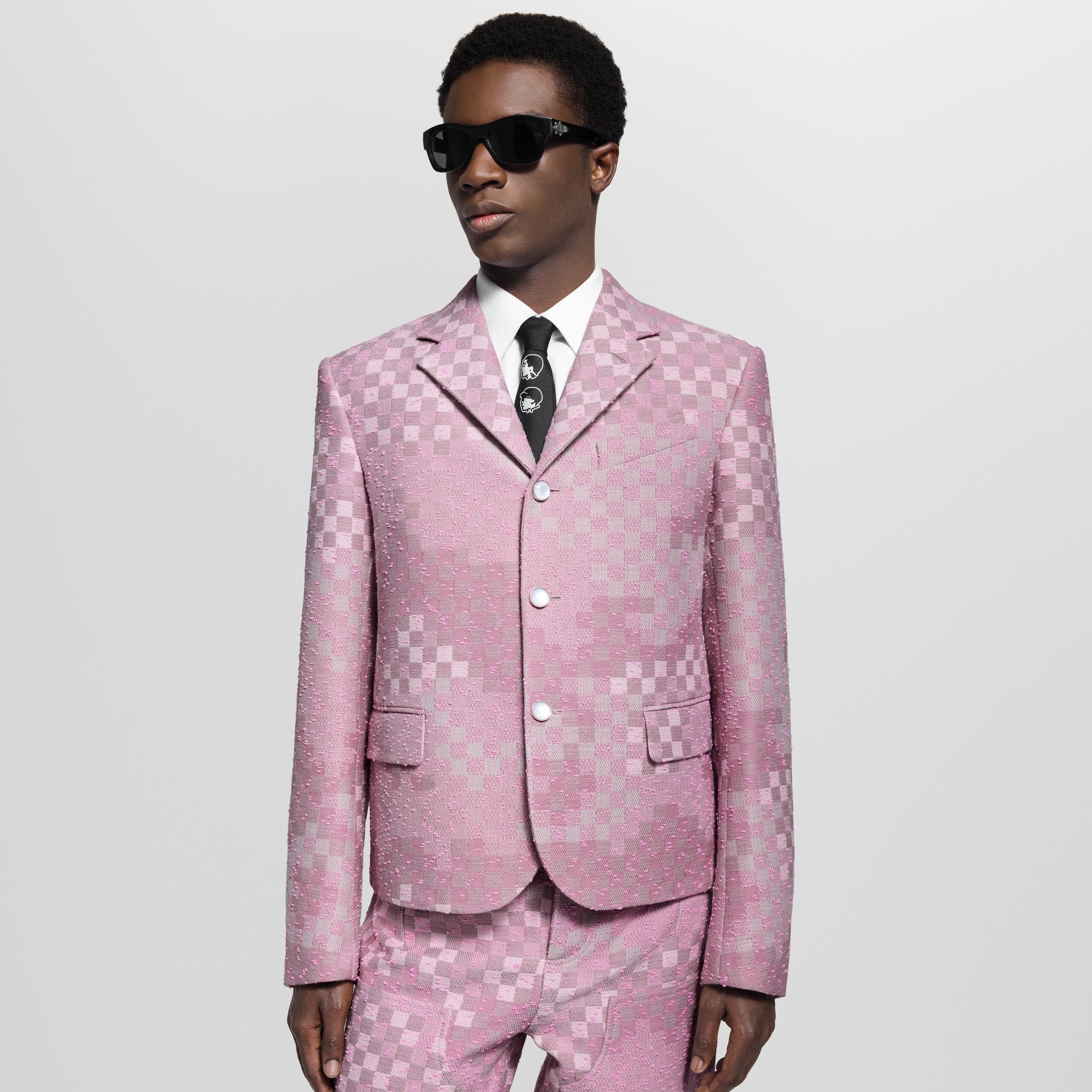 定製短身迷彩粗呢外套  in 男士