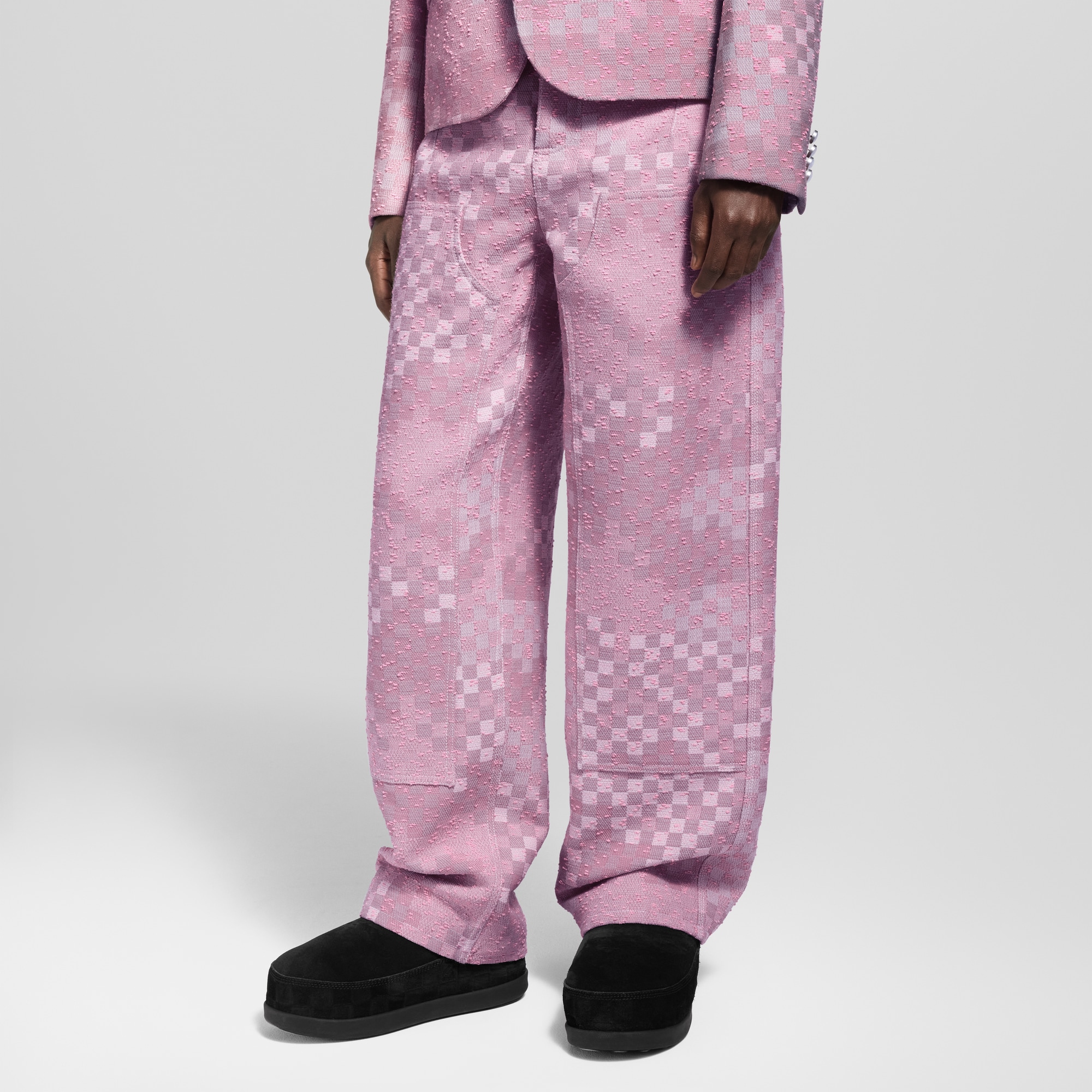 Made To Order Damoflage Tweed Workwear Pants  in Men