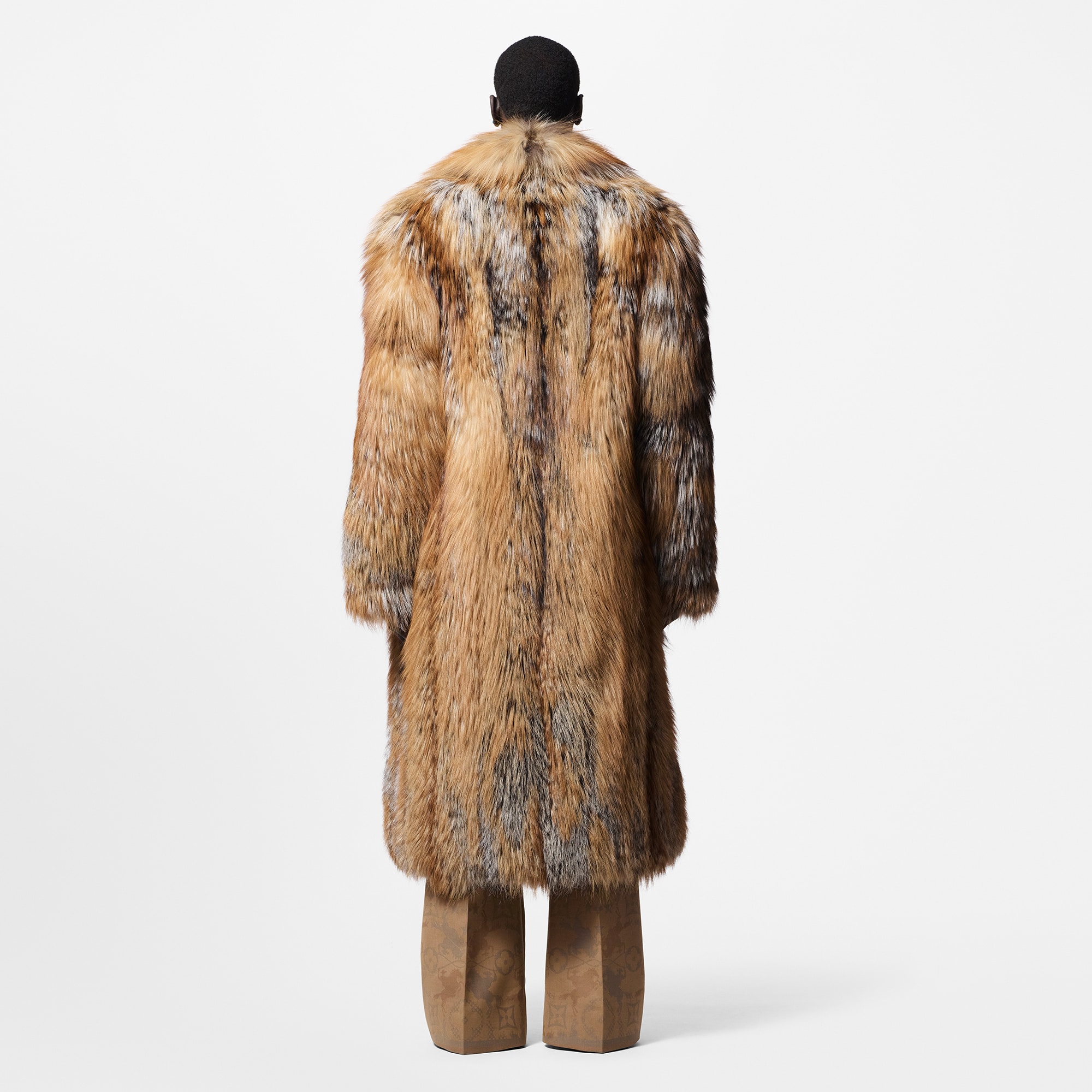 定製狐毛大衣  in 男士