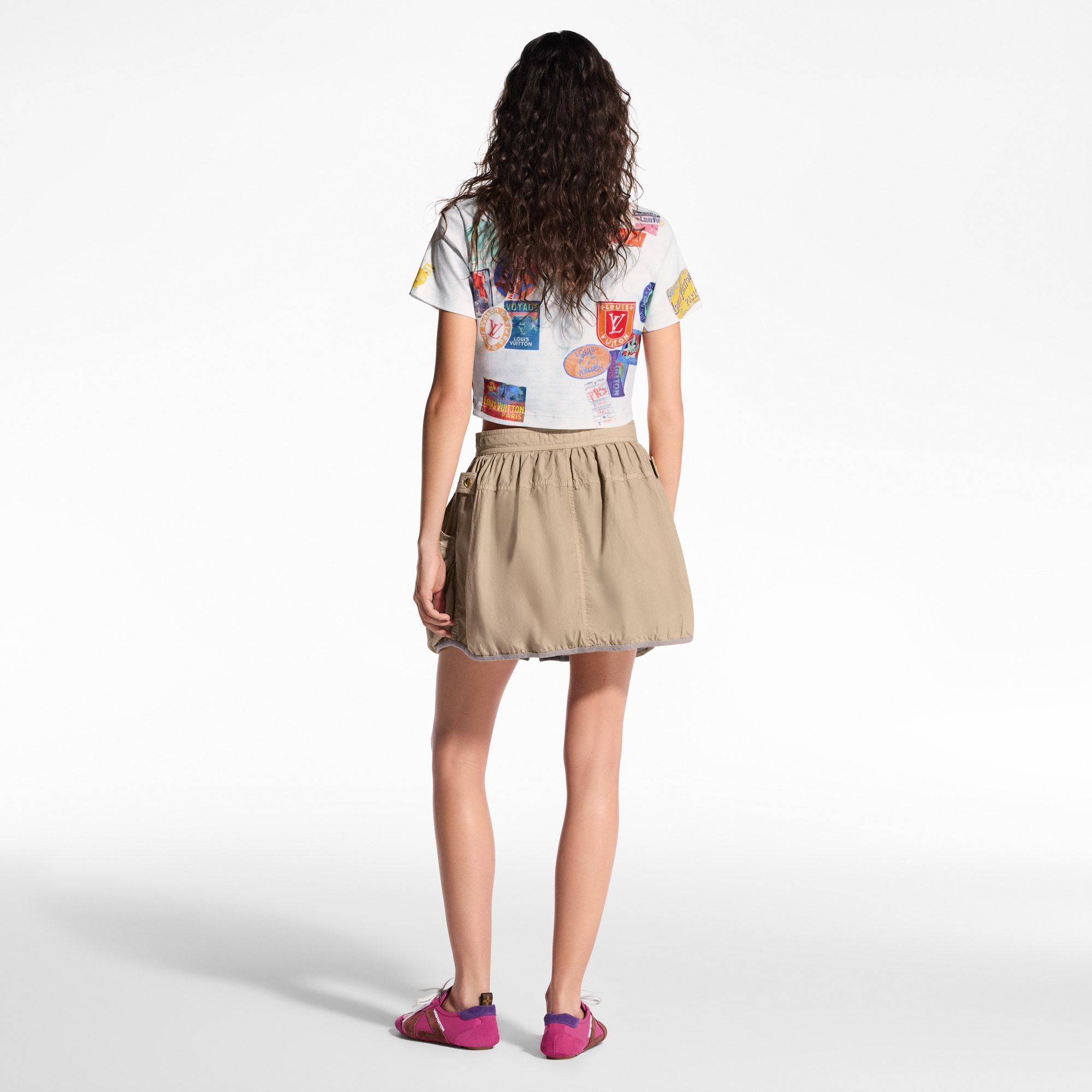 Mahina 貼圖印花短身上衣  in 女士