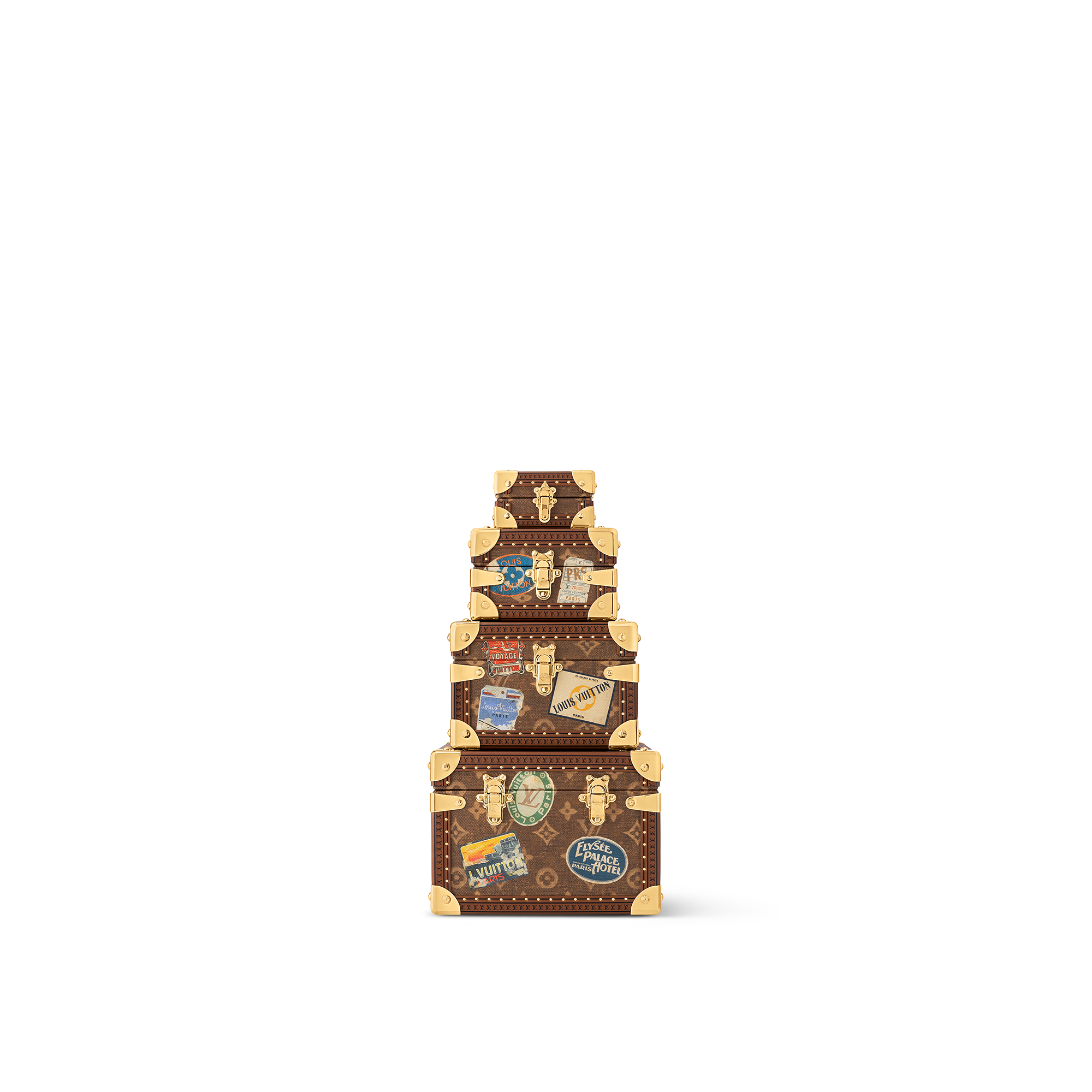 Malle Pyramide Other Monogram Canvas in Trunks, Travel and Home