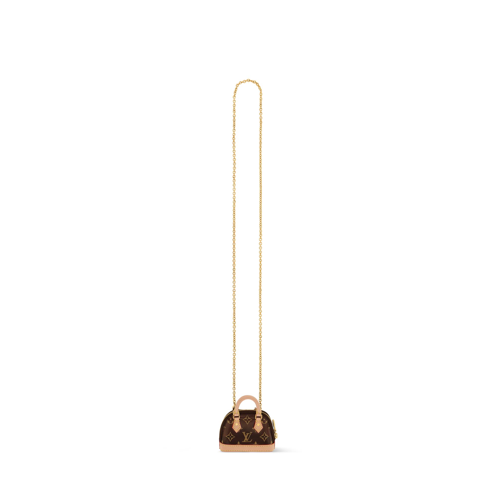 Micro Alma Bag Charm . in Women