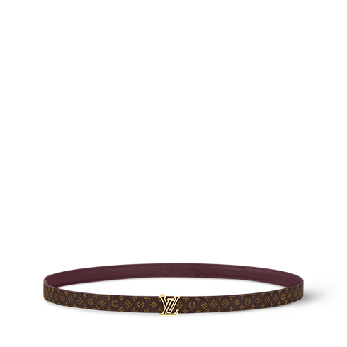 Mini LV Enamel 15mm Reversible Belt Monogram Canvas in Women's Accessories Belts collections by Louis Vuitton (Product zoom)