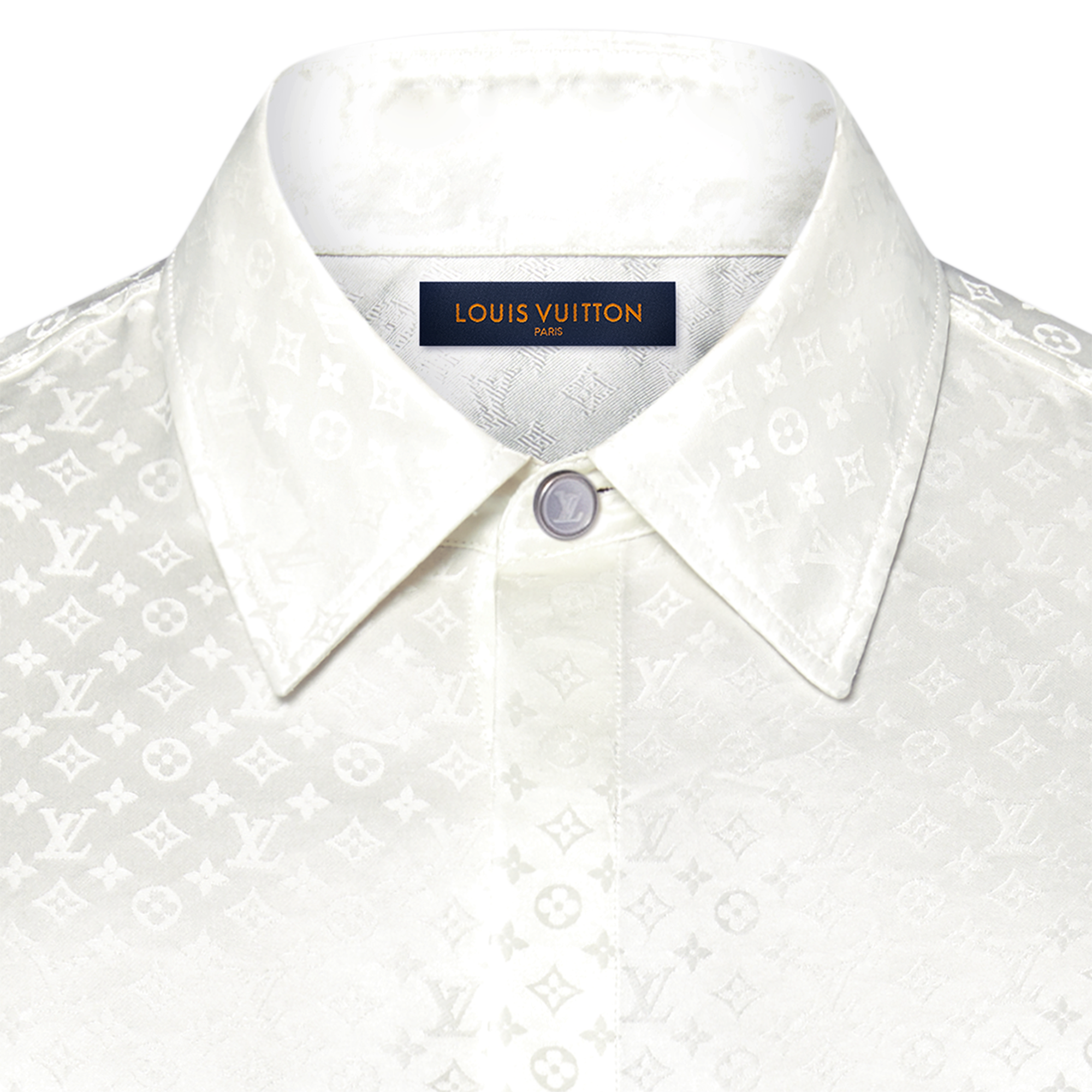 Mini Monogram Silk Evening Shirt  in Men