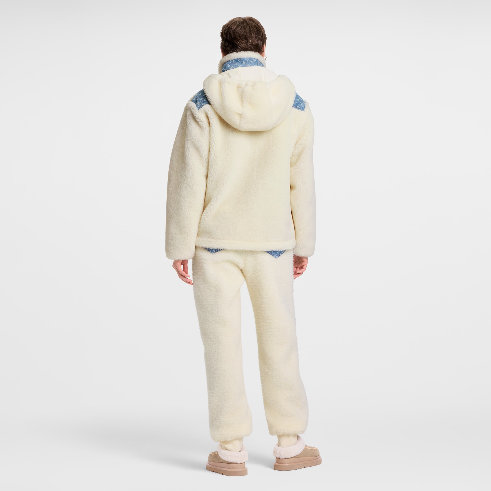 Monogram 裝飾抓絨外套  in 女士