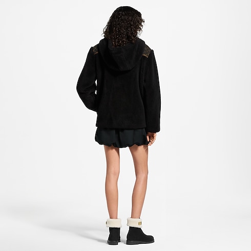 Monogram Accent Fleece Jacket in Women's Ready to Wear Coats and Jackets collections by Louis Vuitton (Product zoom)