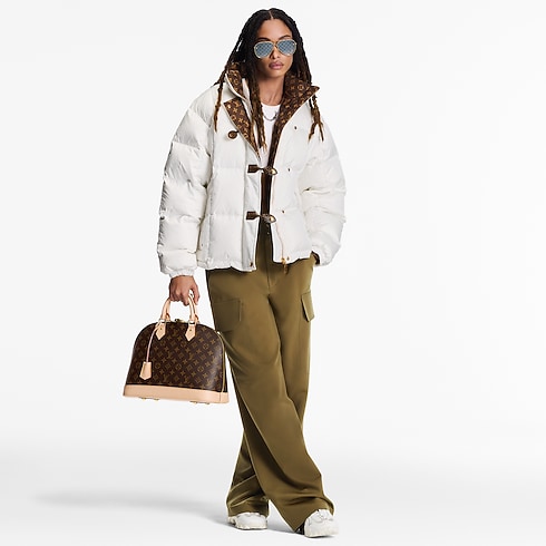 Monogram Accent Pillow Puffer Jacket in Women's Ready to Wear Coats and Jackets collections by Louis Vuitton (Product zoom)