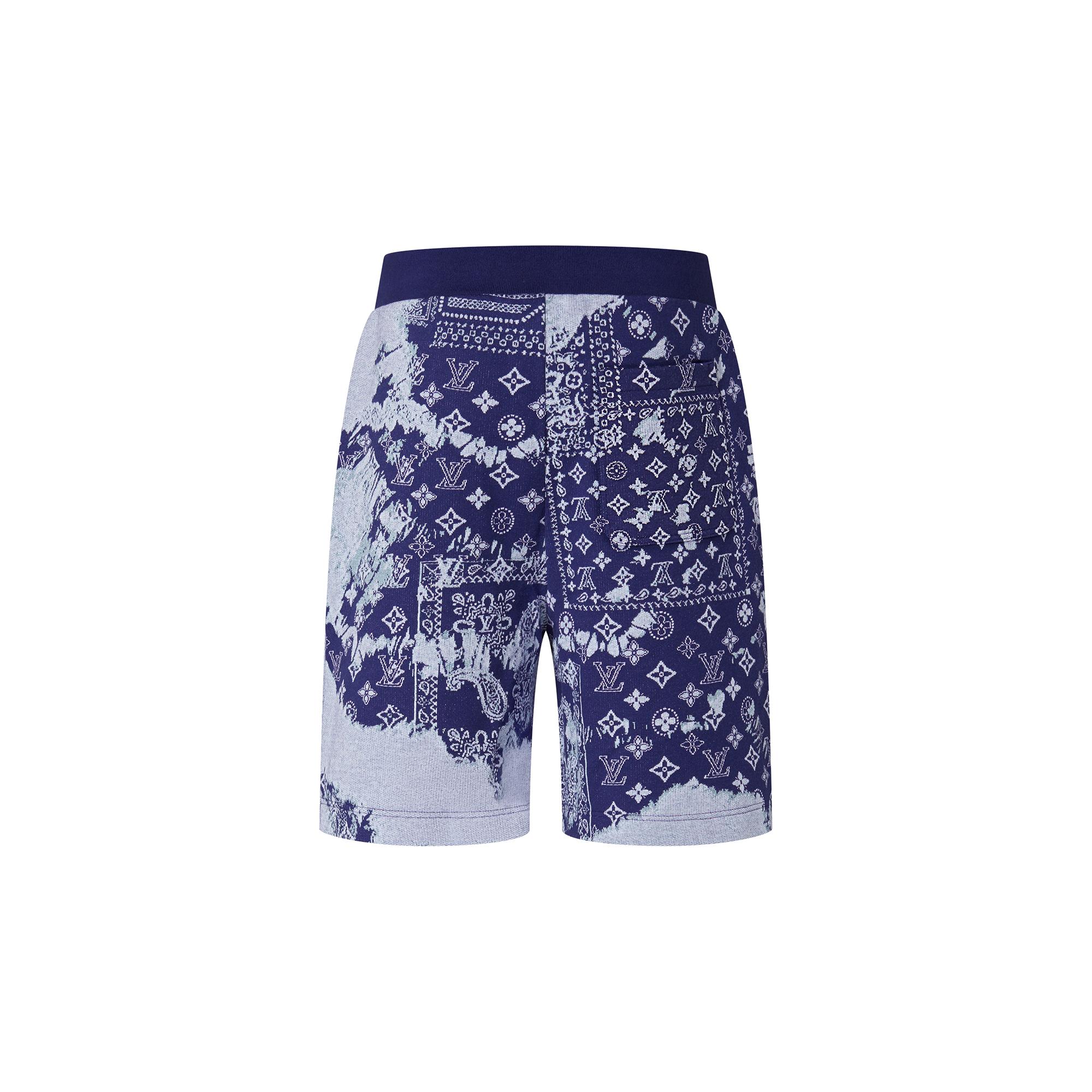 Monogram Bandana Shorts  in Men