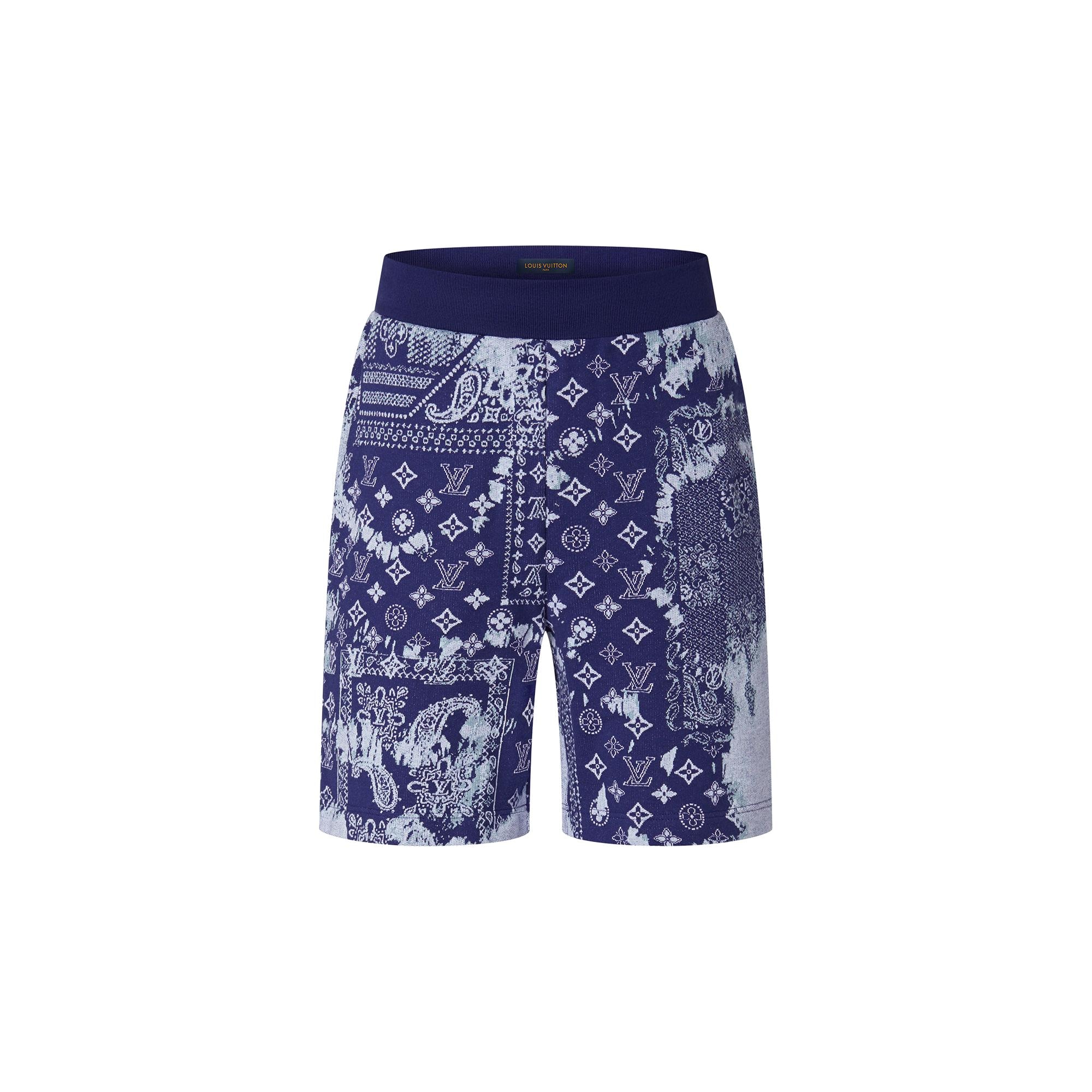 Monogram Bandana Shorts