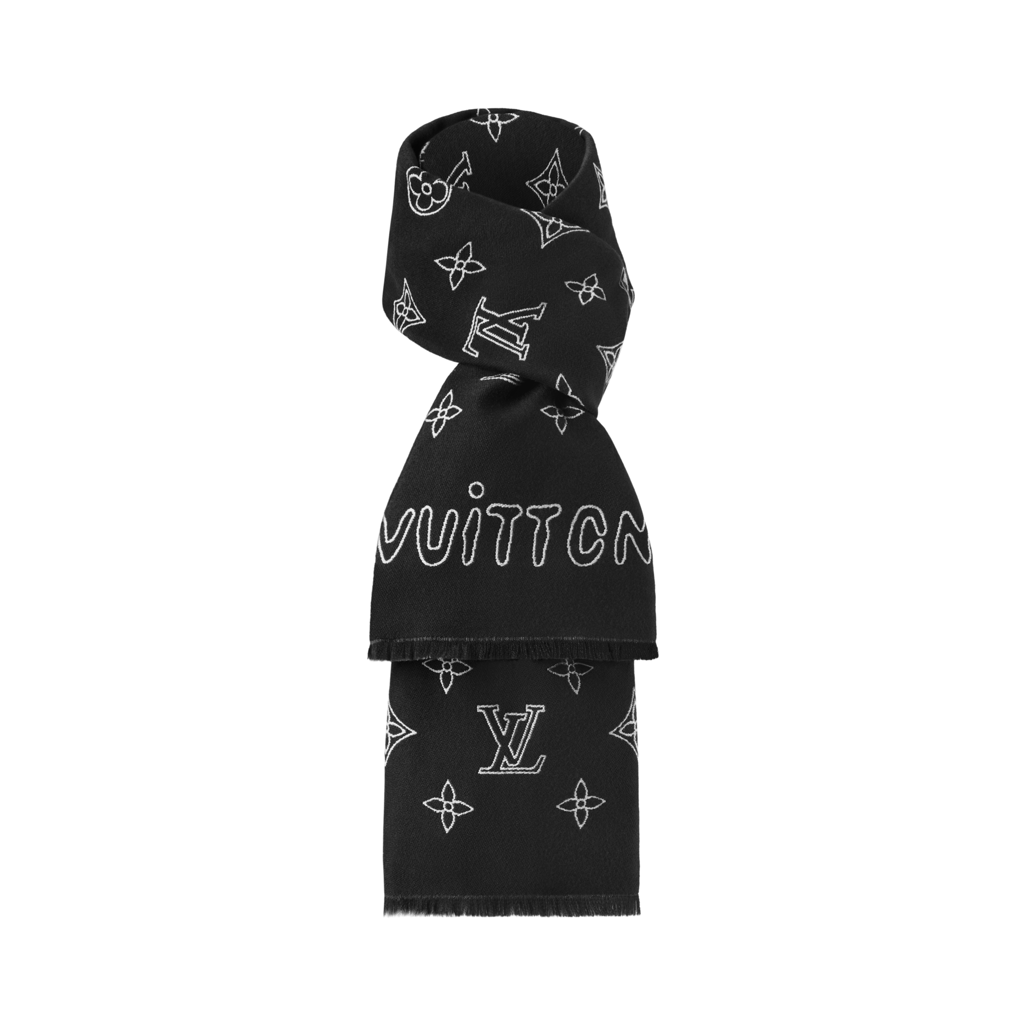 Monogram Blast Scarf . in Men