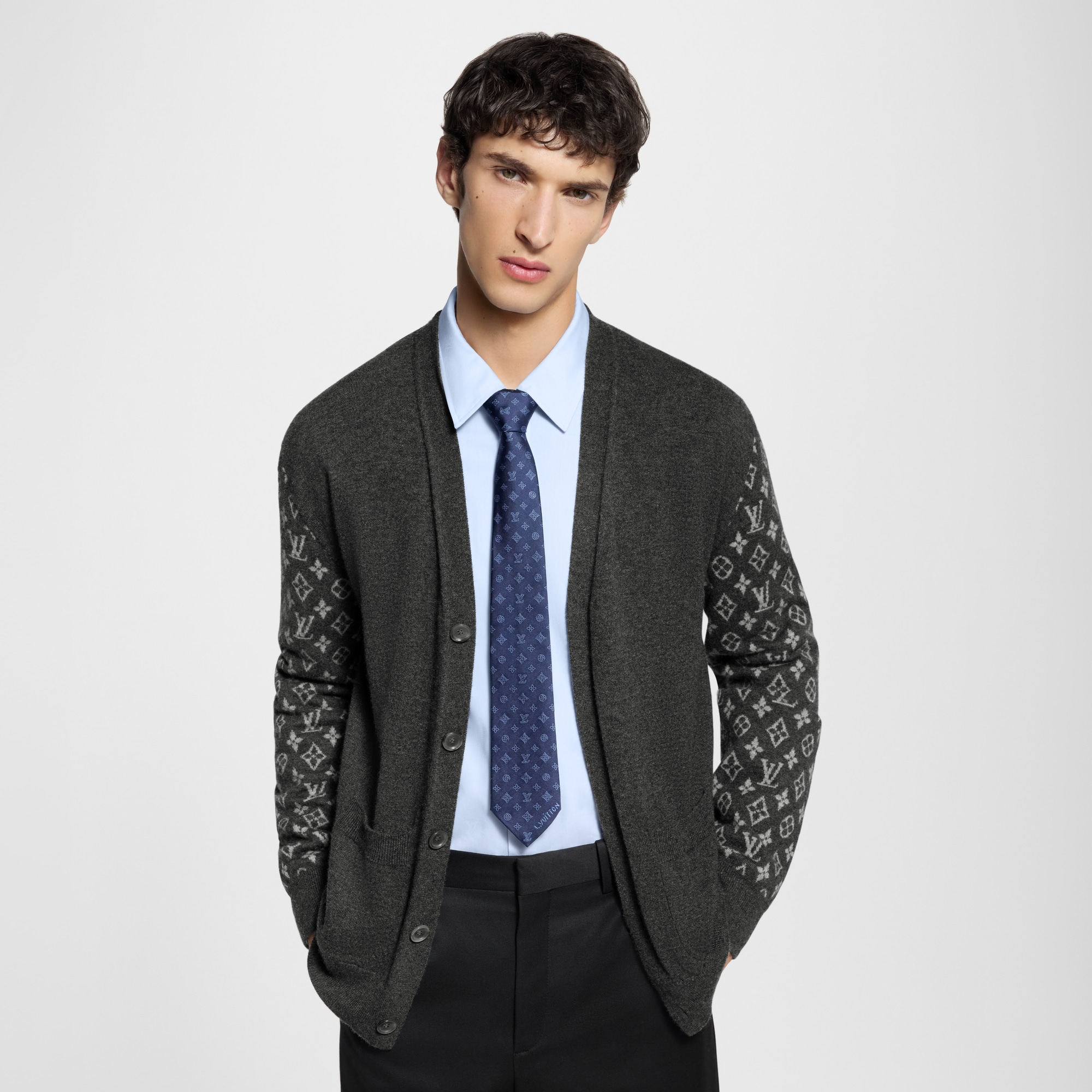 Monogram Blast Tie . in Men