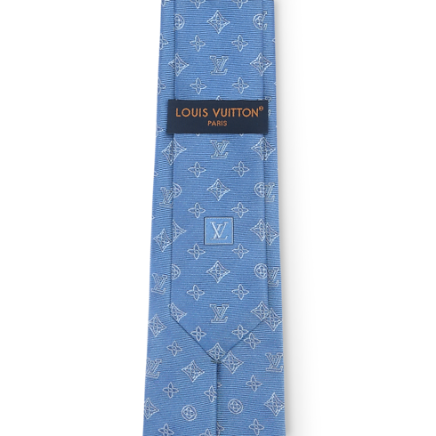 Monogram Blast Tie . in Men's Accessories Ties and Pocket Squares collections by Louis Vuitton (Product zoom)