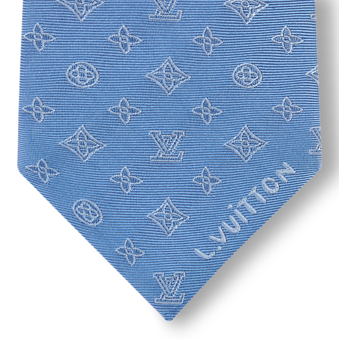 Monogram Blast Tie . in Men's Accessories Ties and Pocket Squares collections by Louis Vuitton (Product zoom)