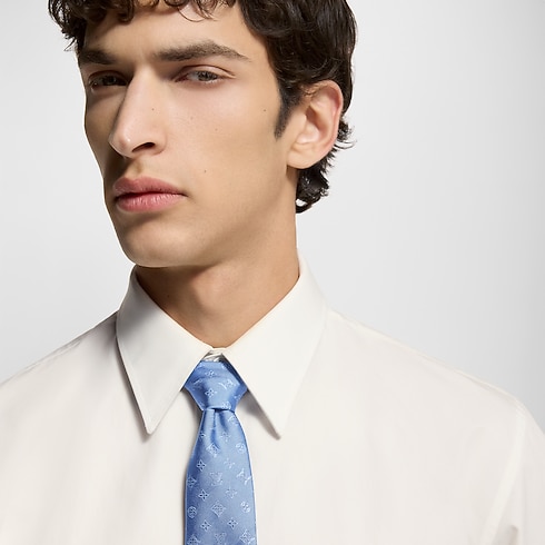 Monogram Blast Tie . in Men's Accessories Ties and Pocket Squares collections by Louis Vuitton (Product zoom)