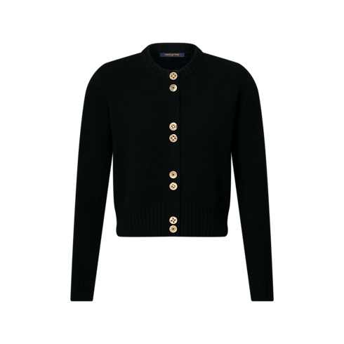 Monogram Button Cardigan in Women's Ready to Wear Knitwear collections by Louis Vuitton (Product zoom)