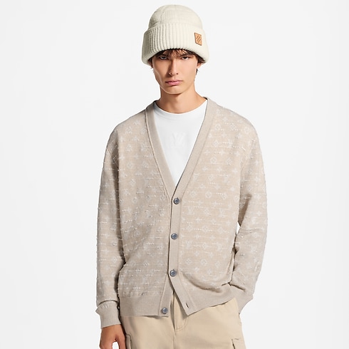 Monogram Cardigan in Men's Ready to Wear All Ready to Wear collections by Louis Vuitton (Product zoom)