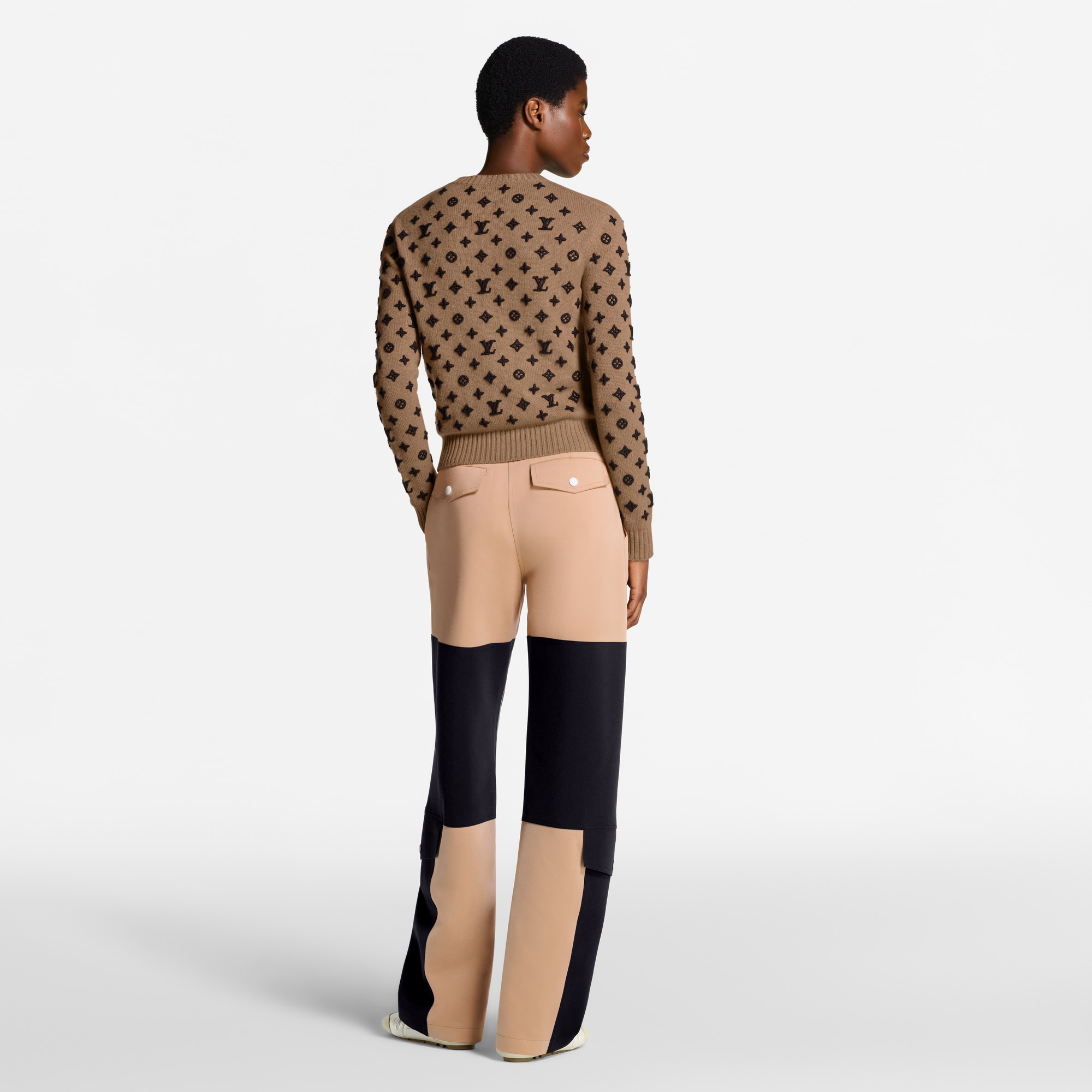 Monogram Cashmere Pullover  in Women