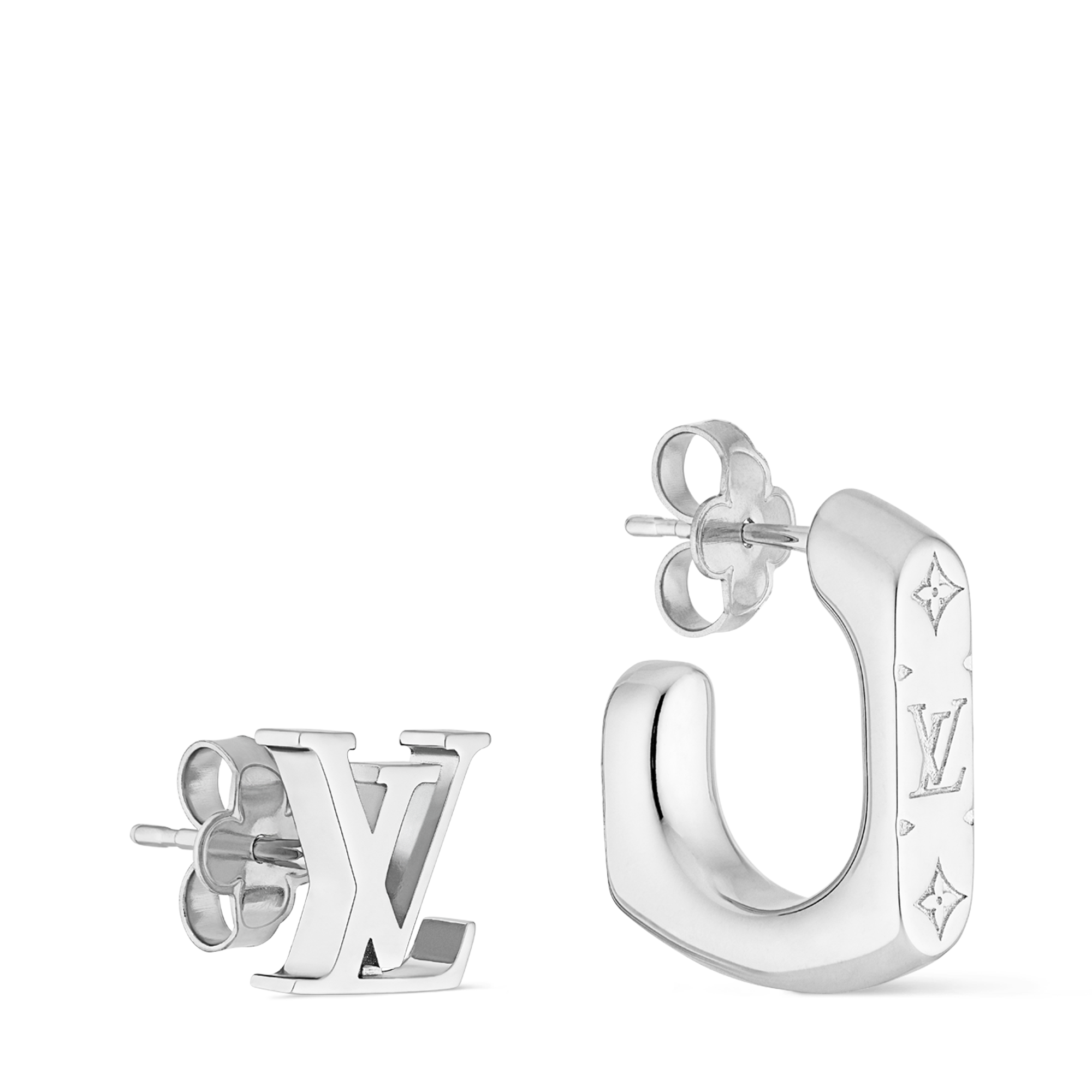 Monogram Chain 耳環 . in 男士