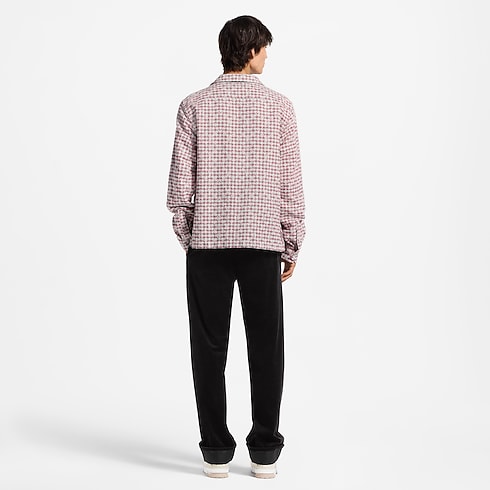 Monogram Check Flannel Shirt in Men's Ready to Wear All Ready to Wear collections by Louis Vuitton (Product zoom)