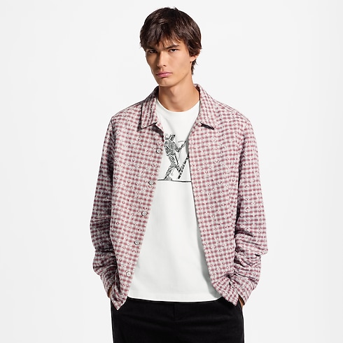 Monogram Check Flannel Shirt in Men's Ready to Wear All Ready to Wear collections by Louis Vuitton (Product zoom)