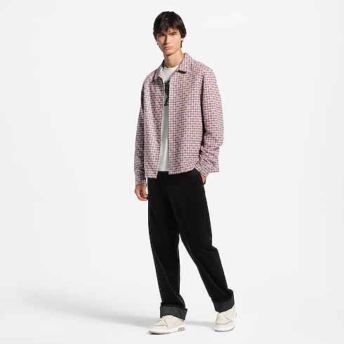 Monogram Check Flannel Shirt in Men's Ready to Wear All Ready to Wear collections by Louis Vuitton (Product zoom)