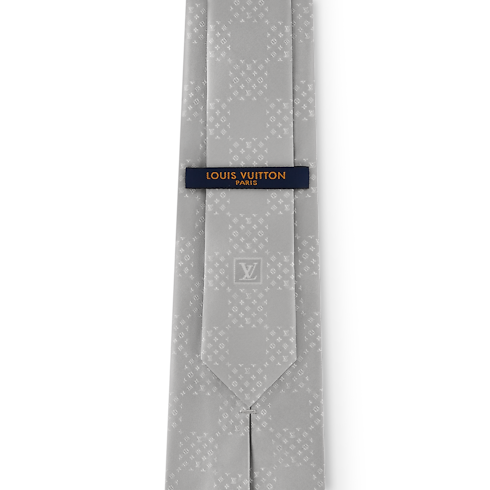 Monogram Damier Tie . in Men's Accessories Ties and Pocket Squares collections by Louis Vuitton (Product zoom)