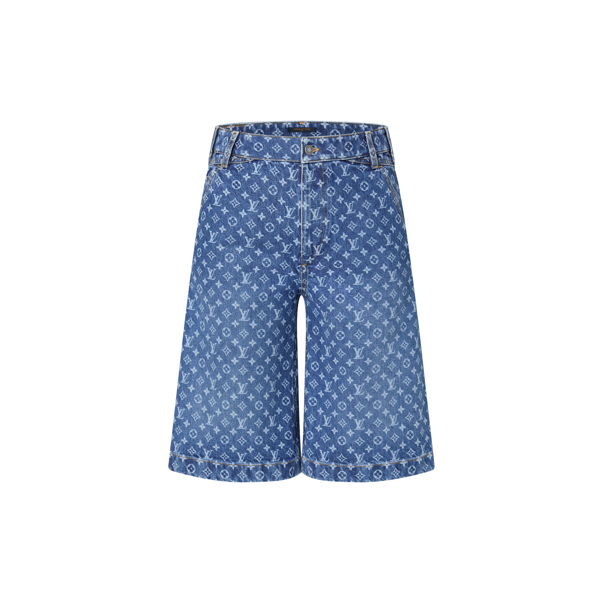 Monogram 牛仔布百慕達短褲  in 女士