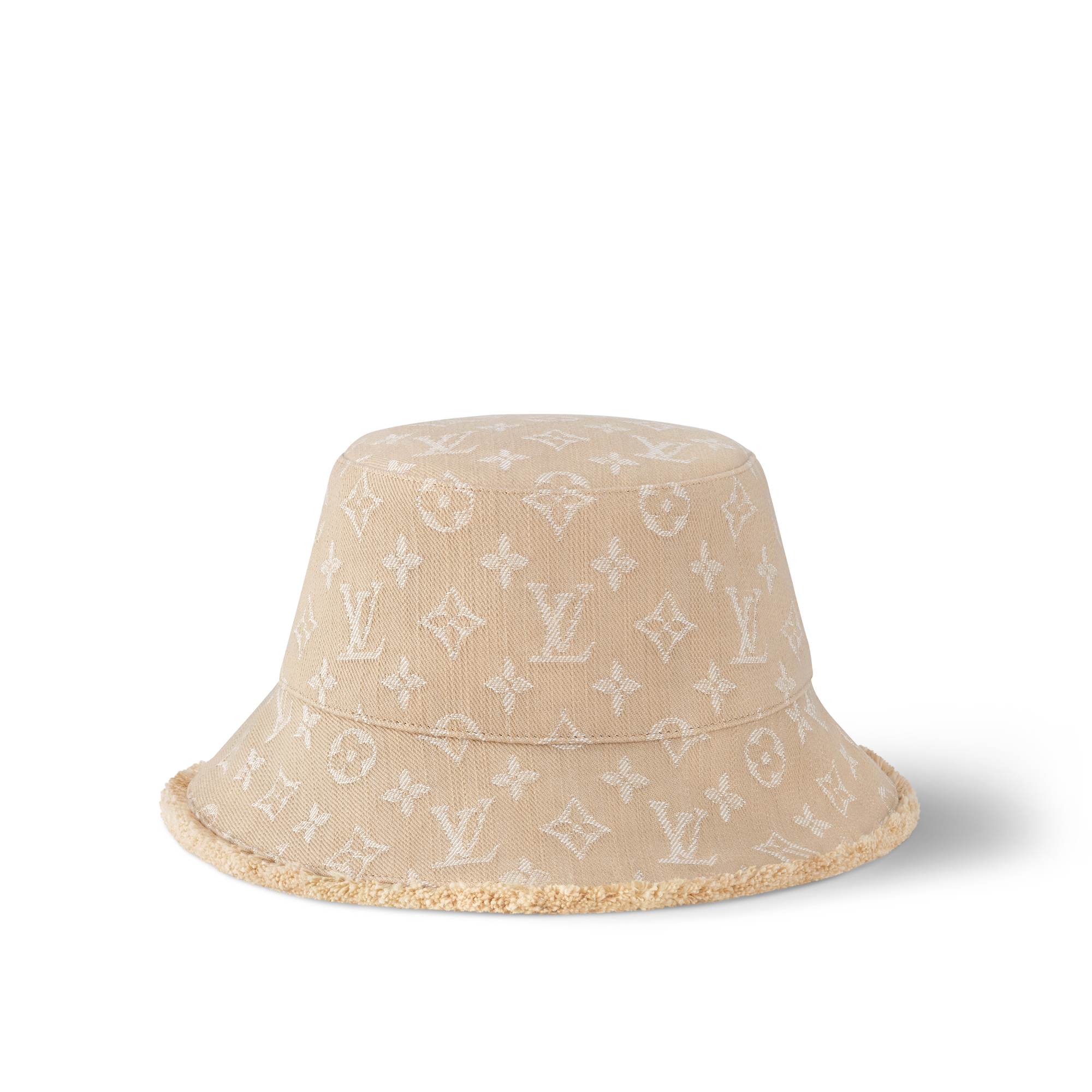 Monogram Denim Bucket Hat . in Women