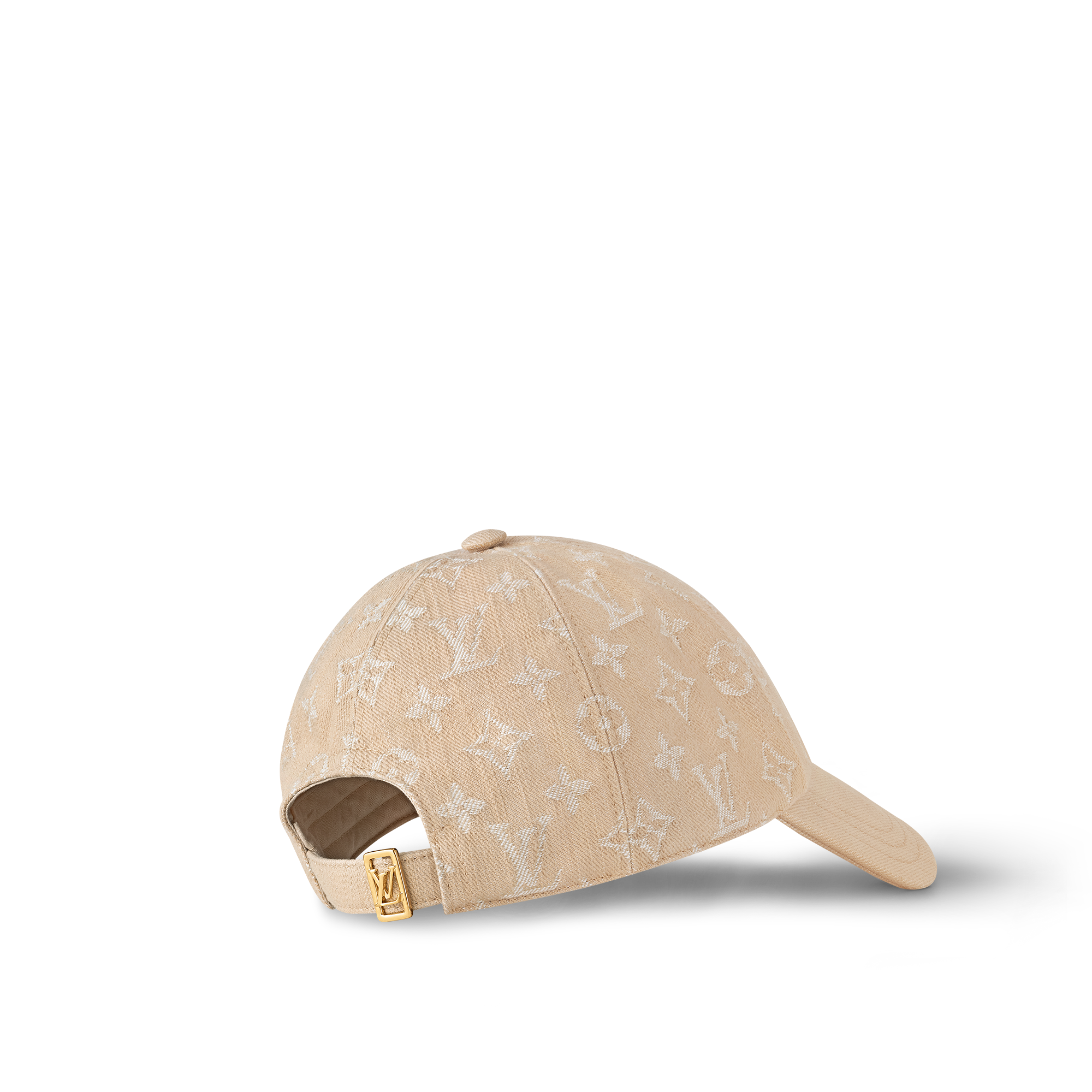 Monogram Denim Cap . in Women