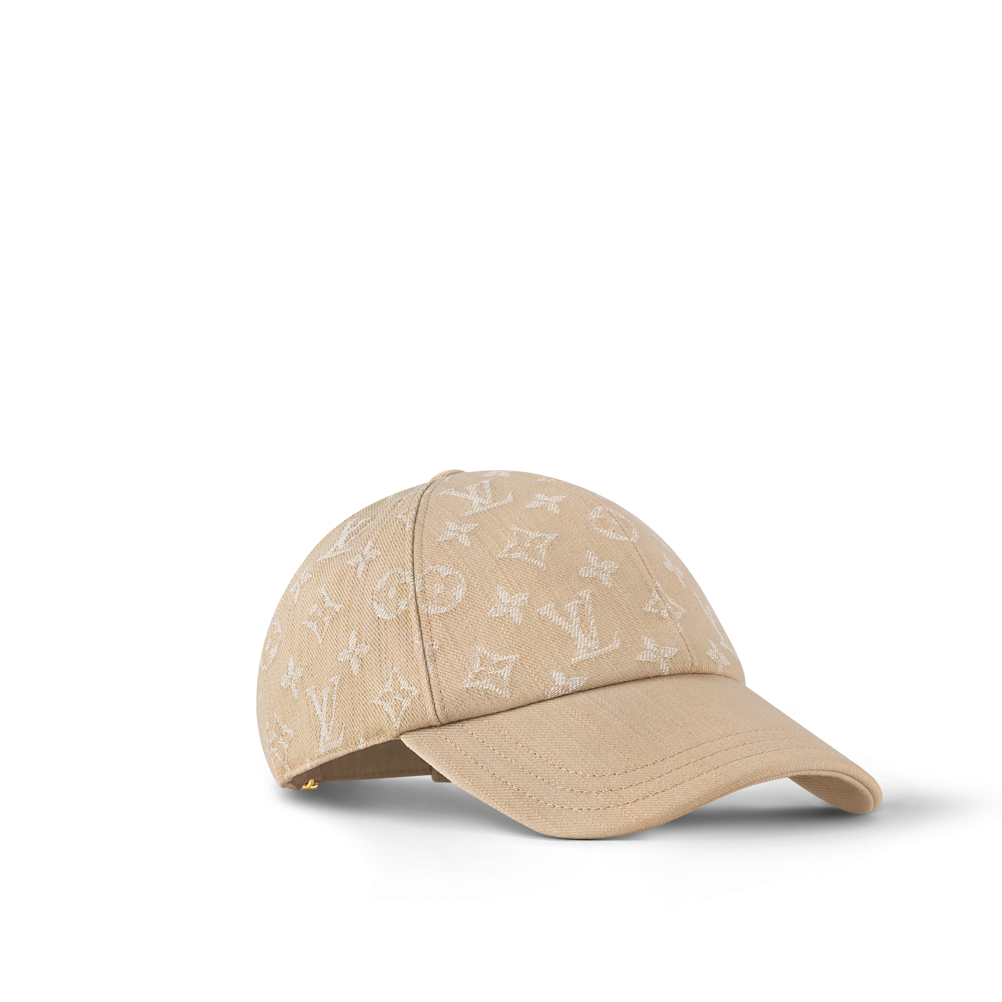 Monogram Denim Cap . in Women