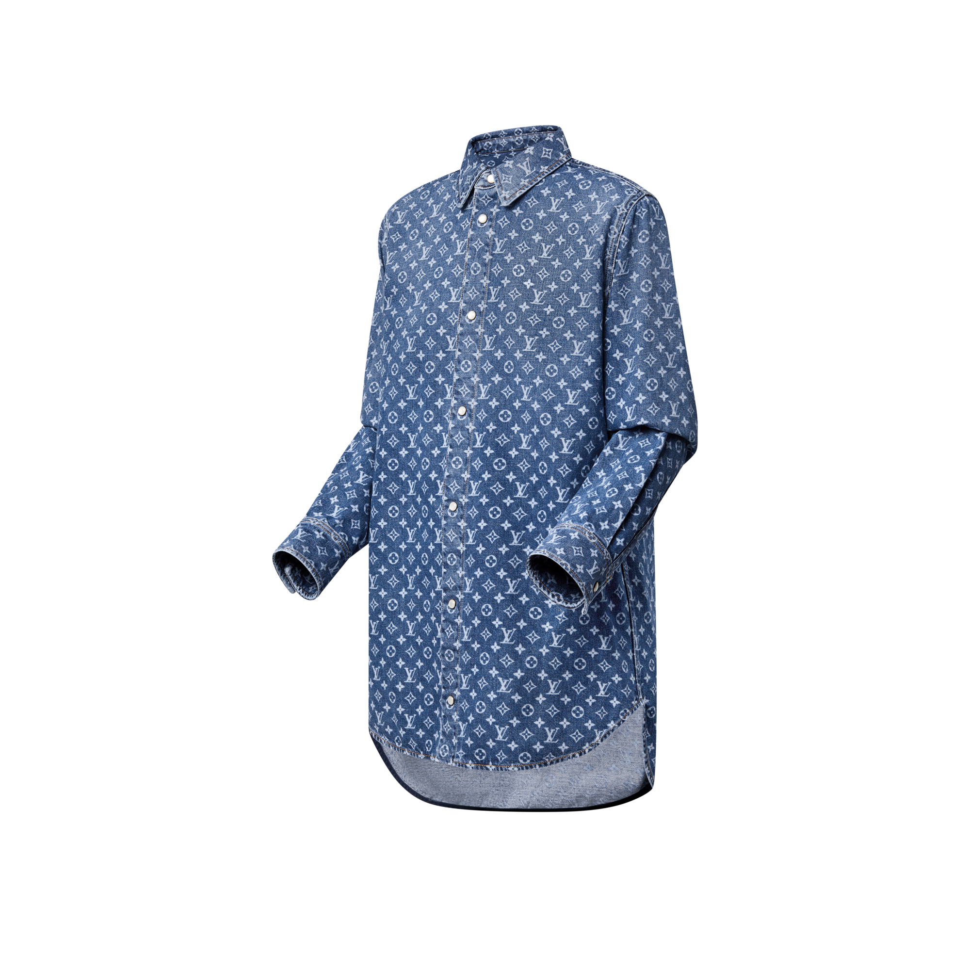 Monogram 牛仔布襯衫  in 女士