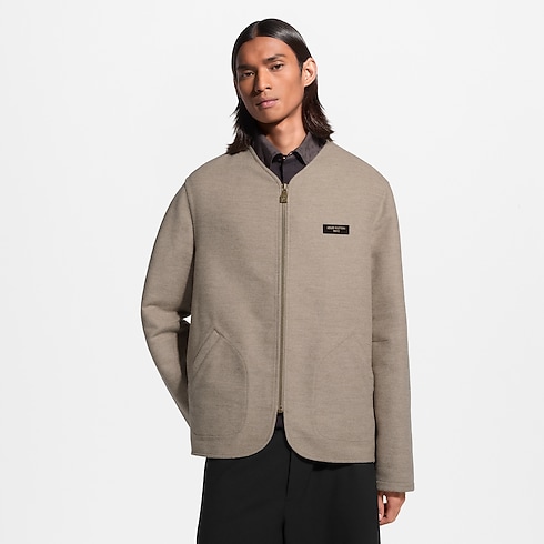 Monogram Double Face Collarless Jacket in Men's Ready to Wear Blazers and Jackets collections by Louis Vuitton (Product zoom)