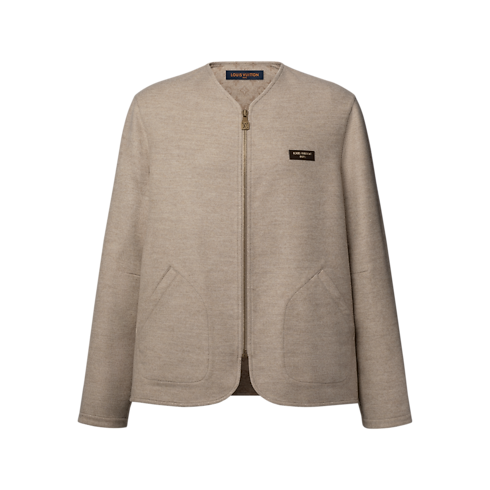 Monogram Double Face Collarless Jacket in Men's Ready to Wear Blazers and Jackets collections by Louis Vuitton (Product zoom)