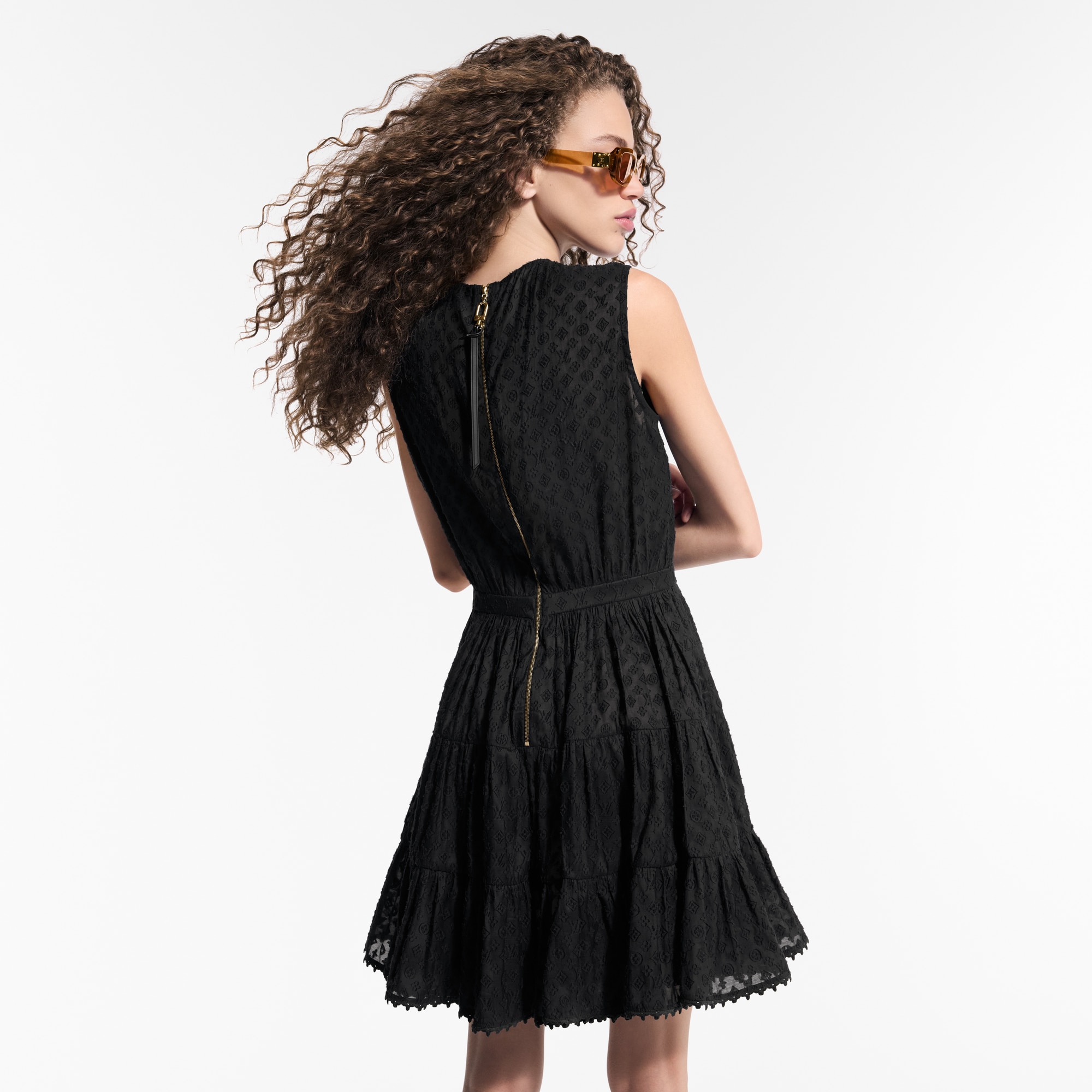 Monogram Fli Coupé Tiered Dress  in Women