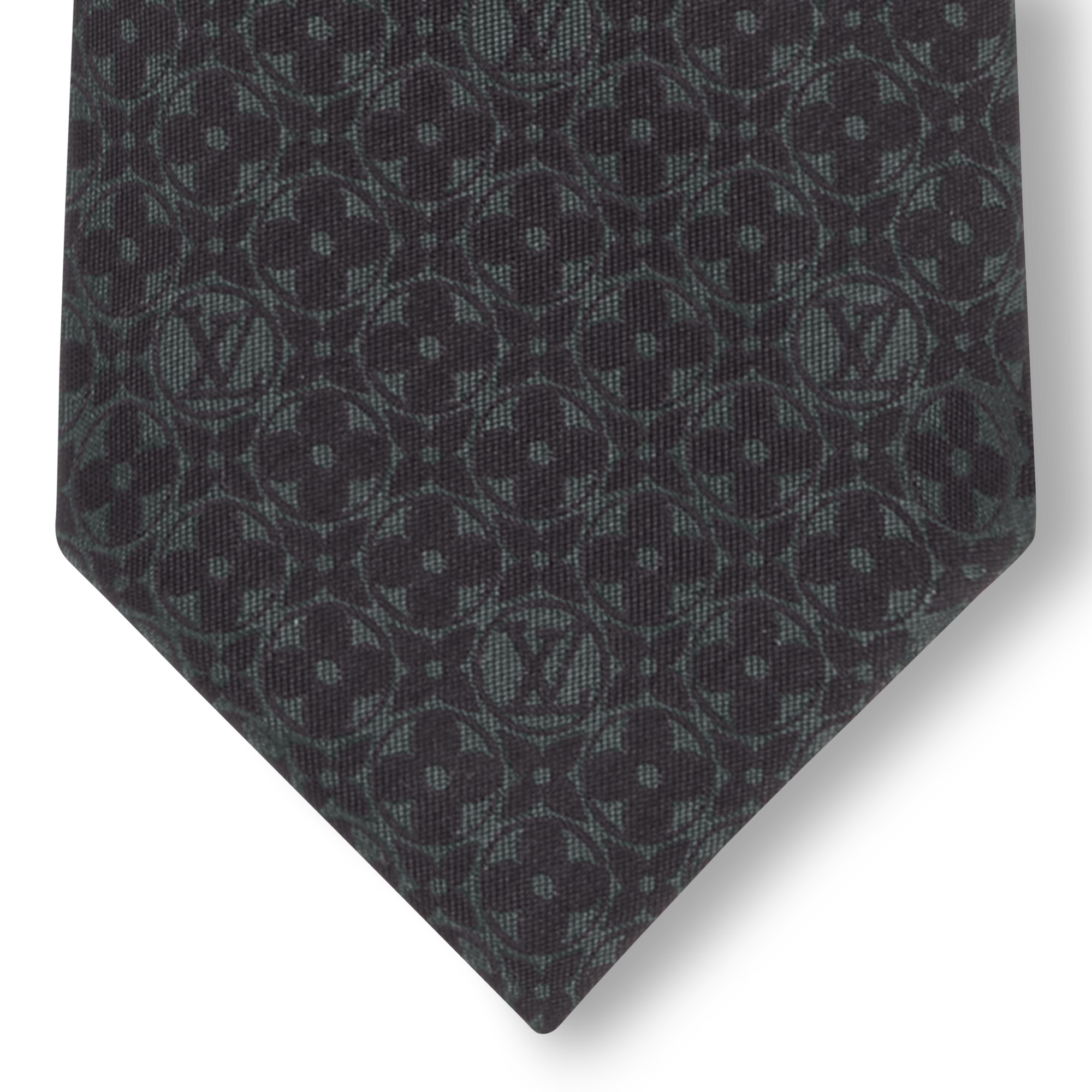 Monogram Flower Tie . in Men