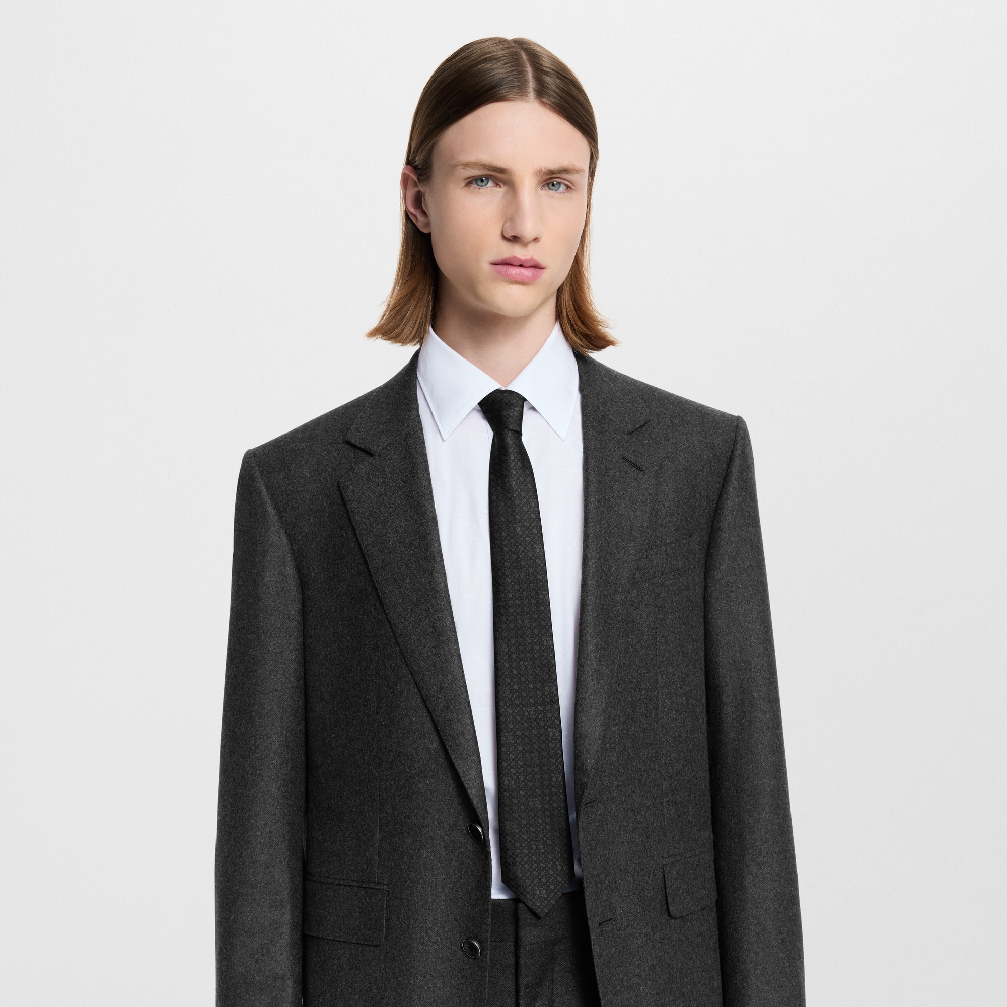 Monogram Flower Tie . in Men