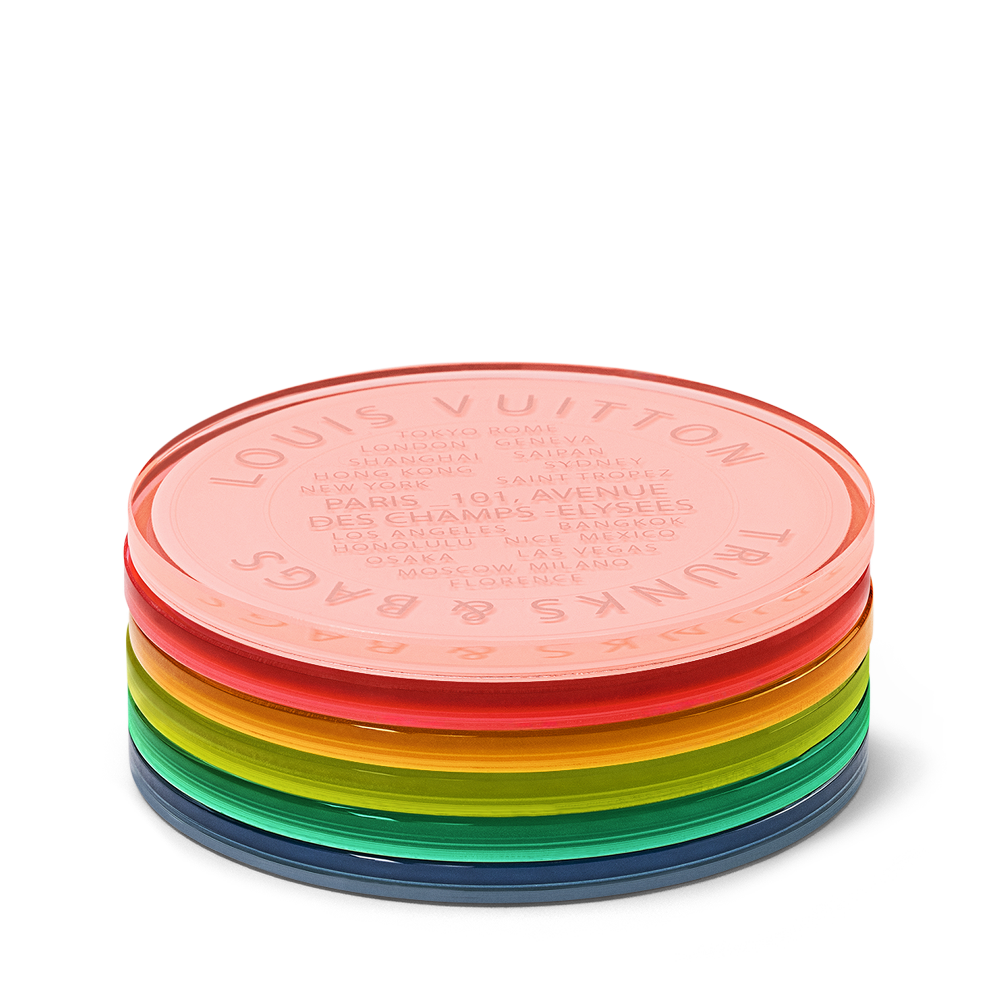 Monogram Fluo 杯墊 Monogram 帆布 in 行李箱、旅行用品及家居精品