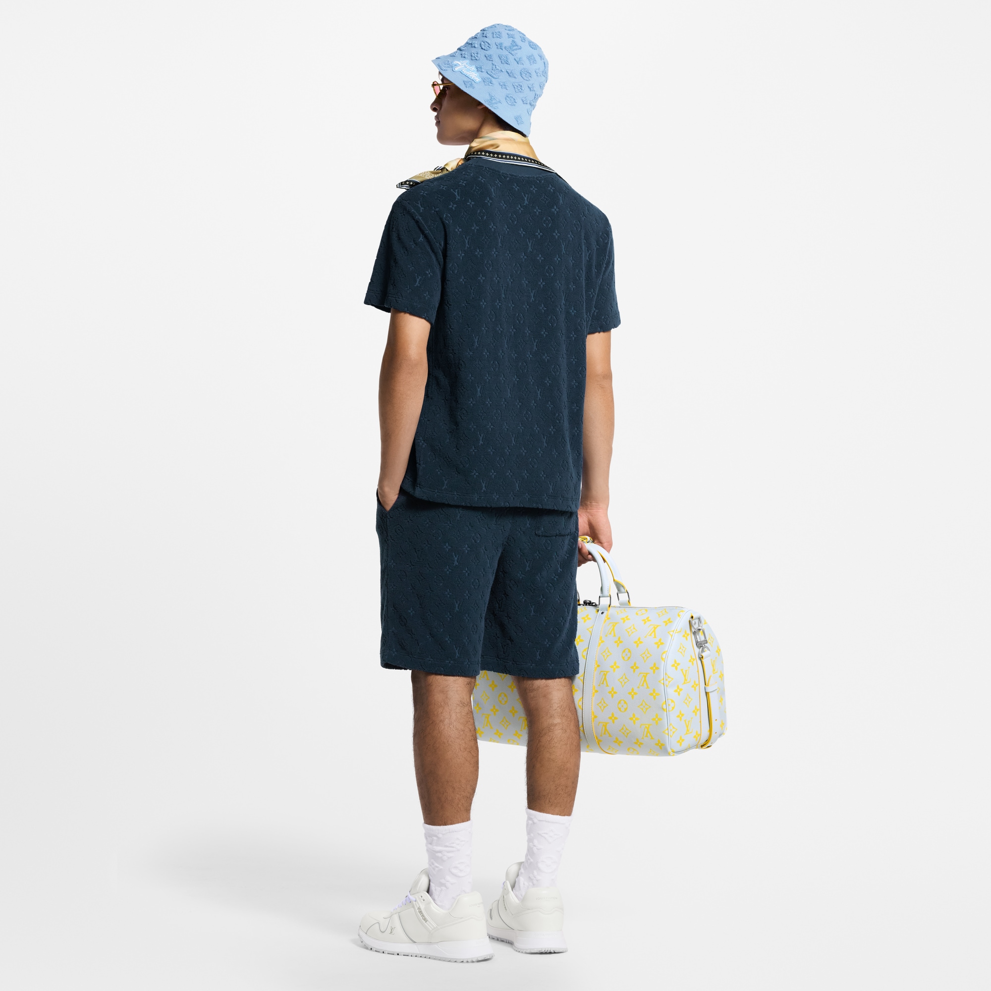 Monogram French Terry Shorts  in Men