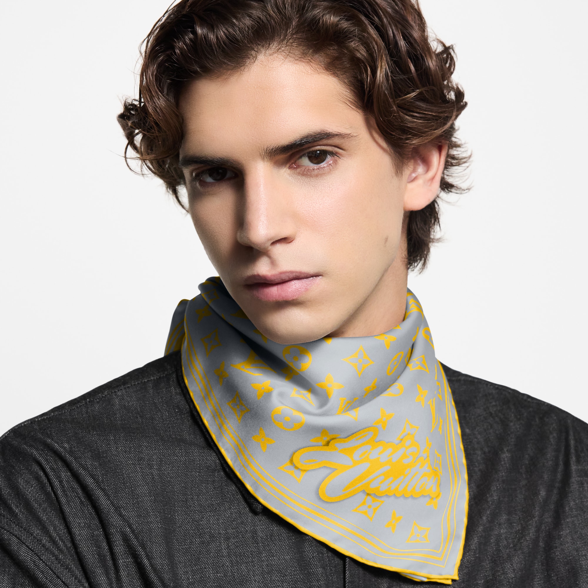 Monogram Glow Bandana . in Men