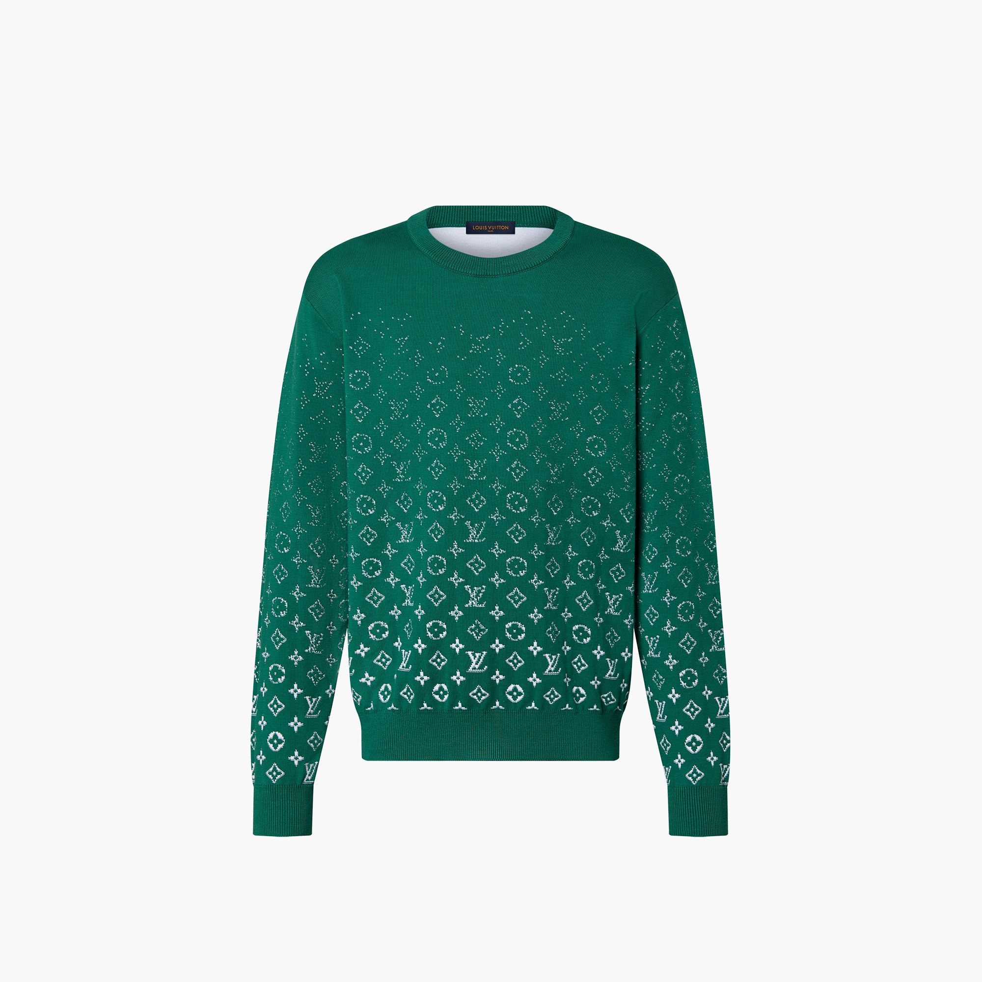 Monogram Gradient Cotton Crewneck