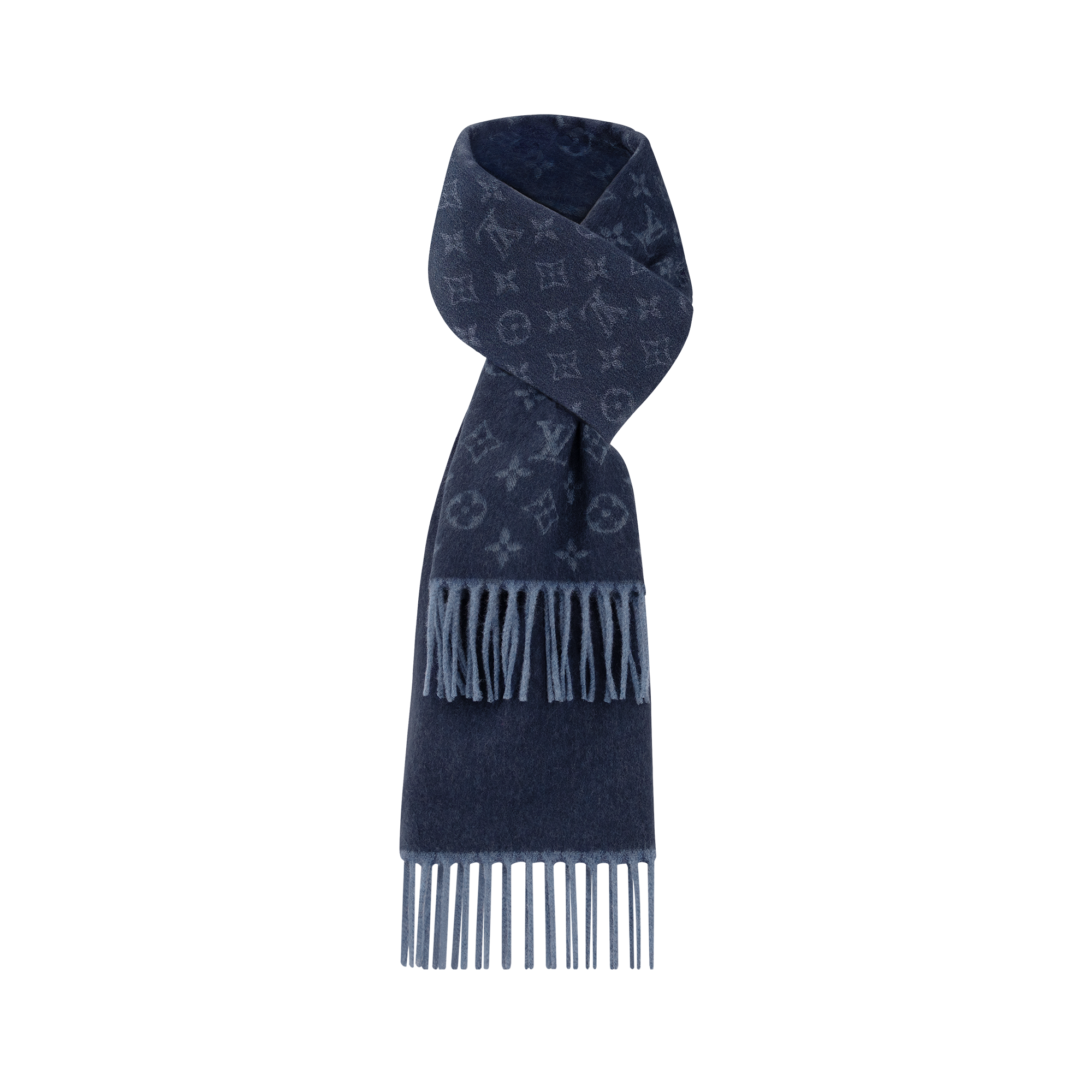 Monogram Gradient Scarf . in Men