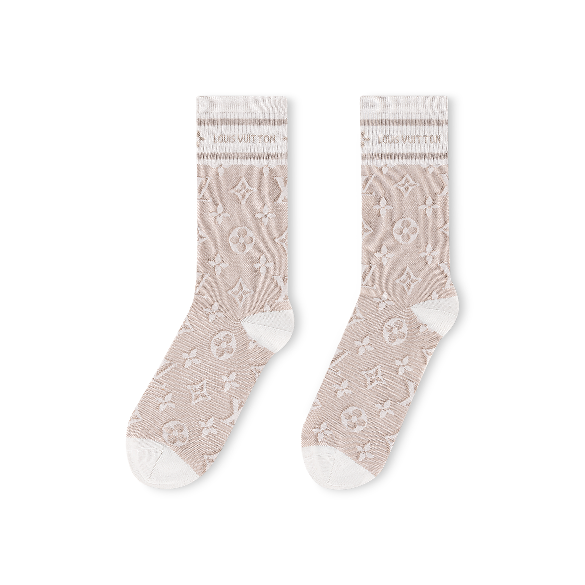 M5153 Monogram Heritage Socks . - Luxury Accessories - M5153M White | LOUIS ...