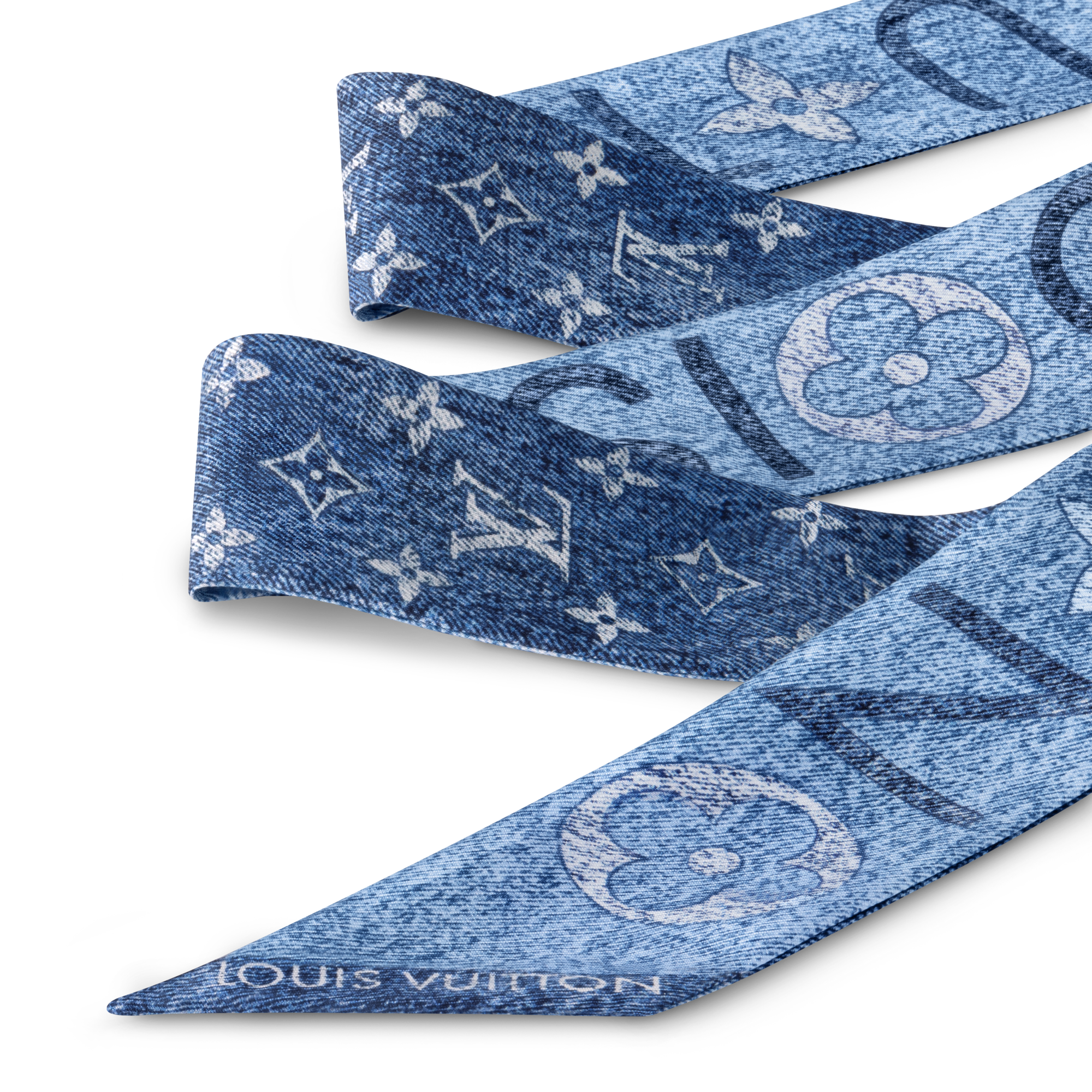 Monogram Infinity Denim BB 長絲巾 . in 女士