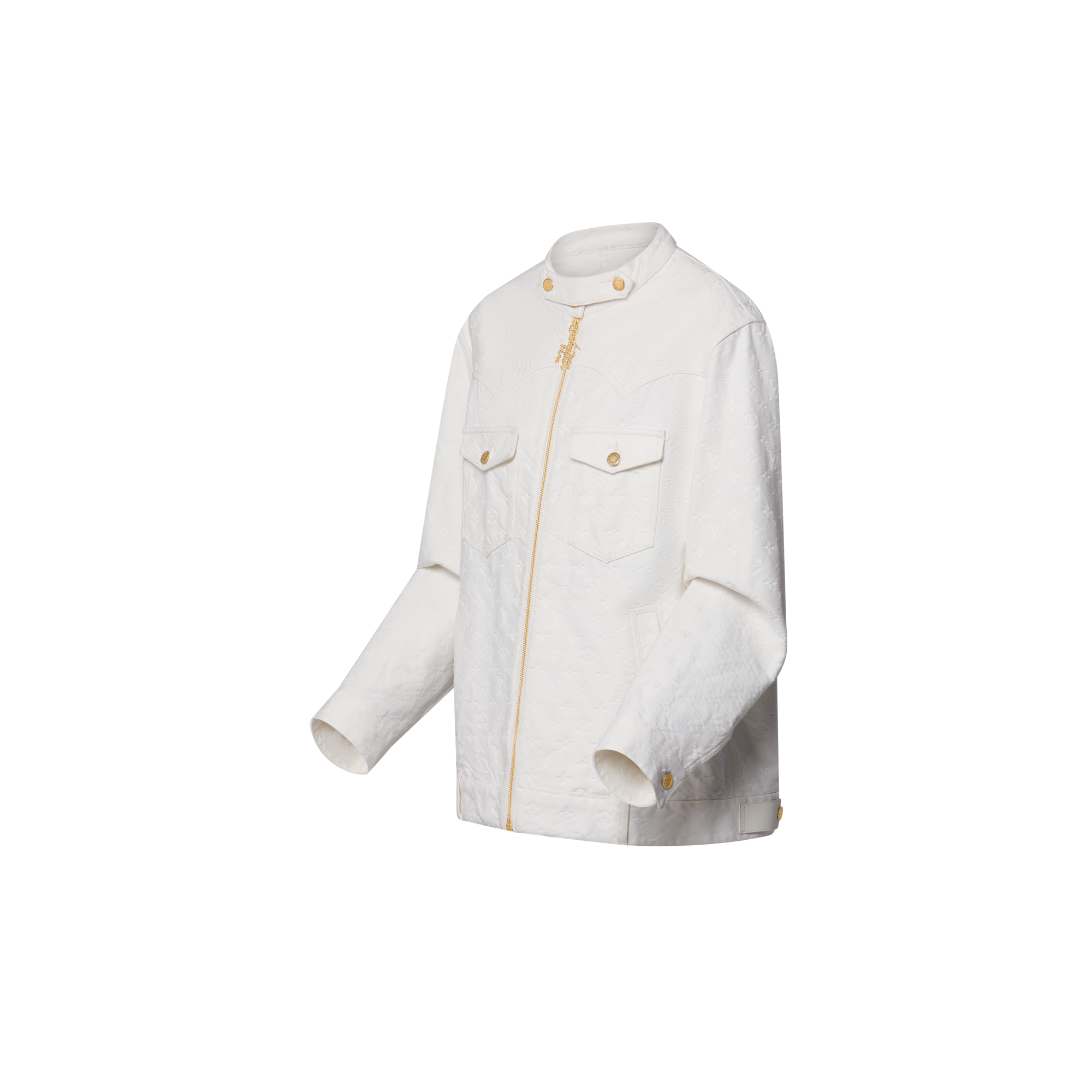 Monogram Jacquard Denim Jacket  in Women