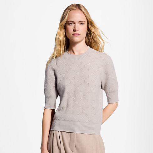 Monogram Knit Top in Women's Ready to Wear Knitwear collections by Louis Vuitton (Product zoom)