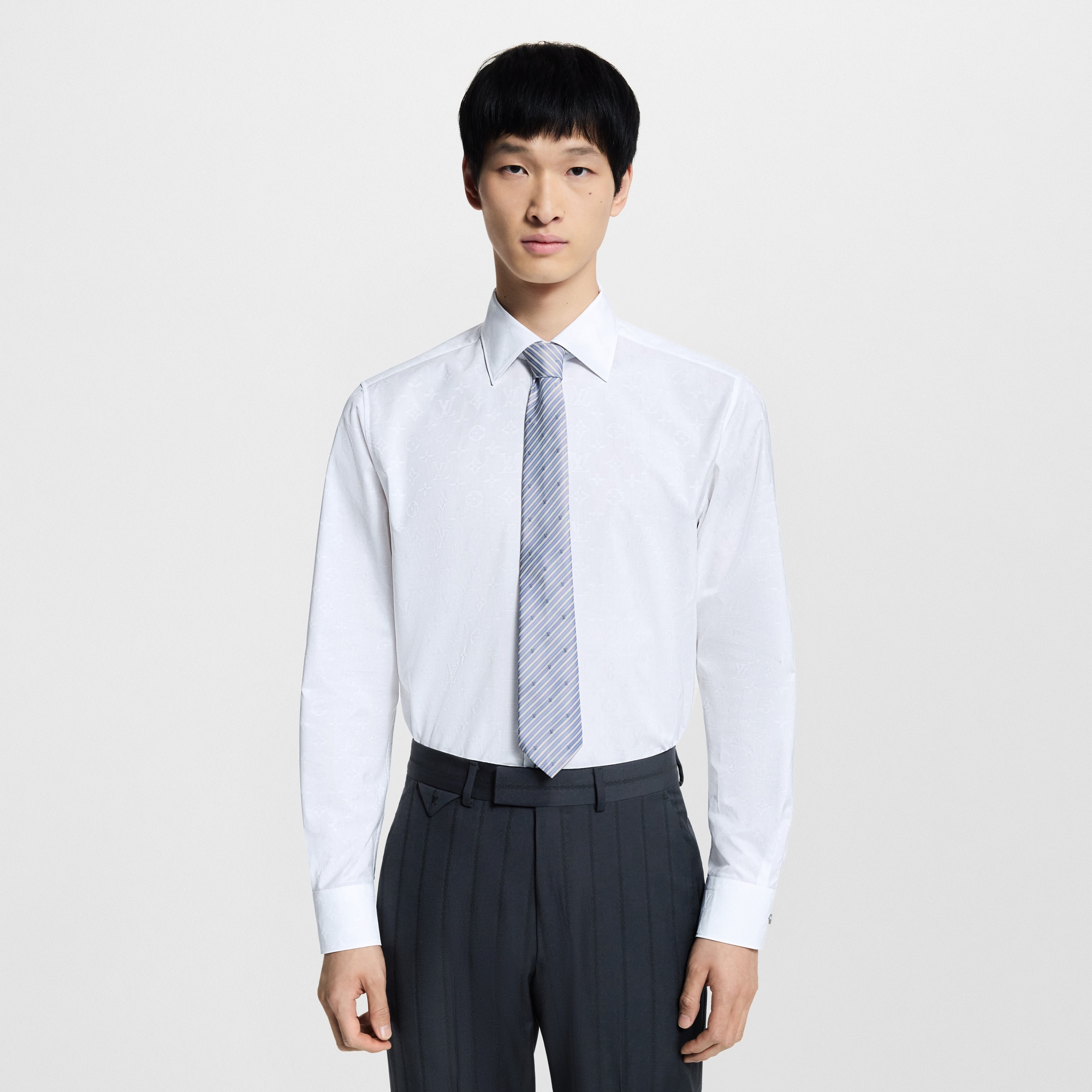 Monogram 長袖襯衫  in 男士